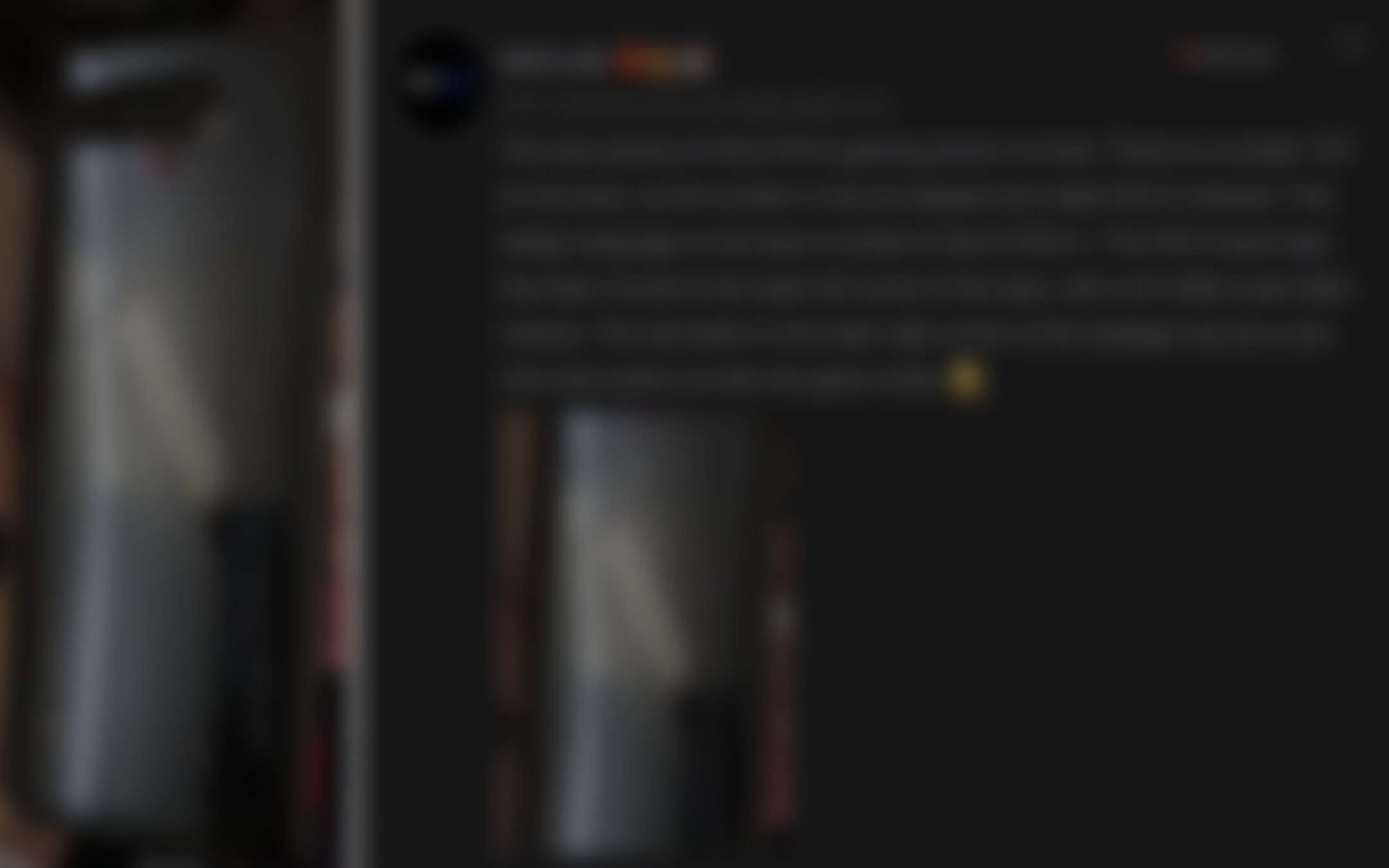 Asus ROG Phone 4: a sorpresa in una foto reale