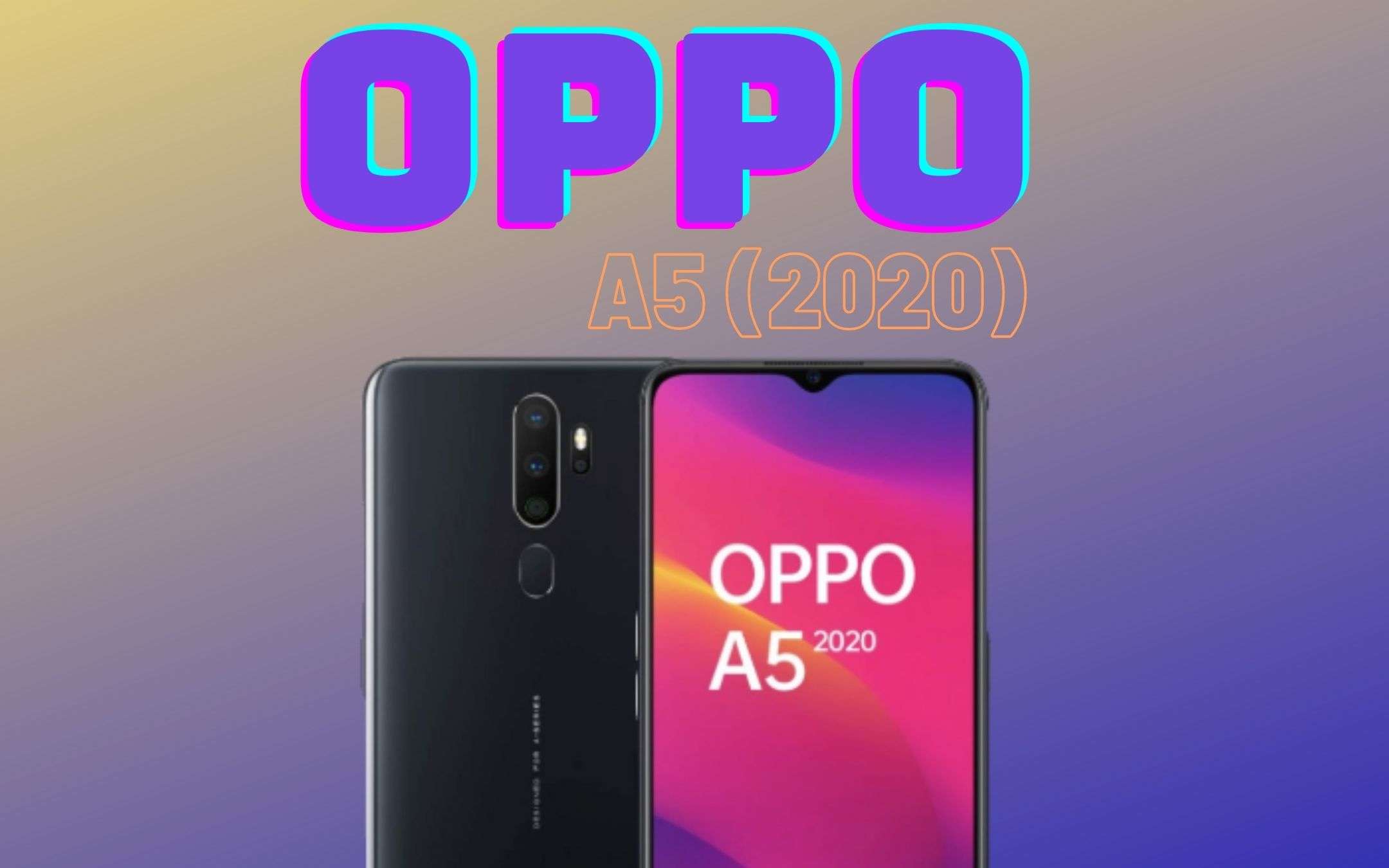 OPPO A5: prezzo SUPER per il piccolo della casa