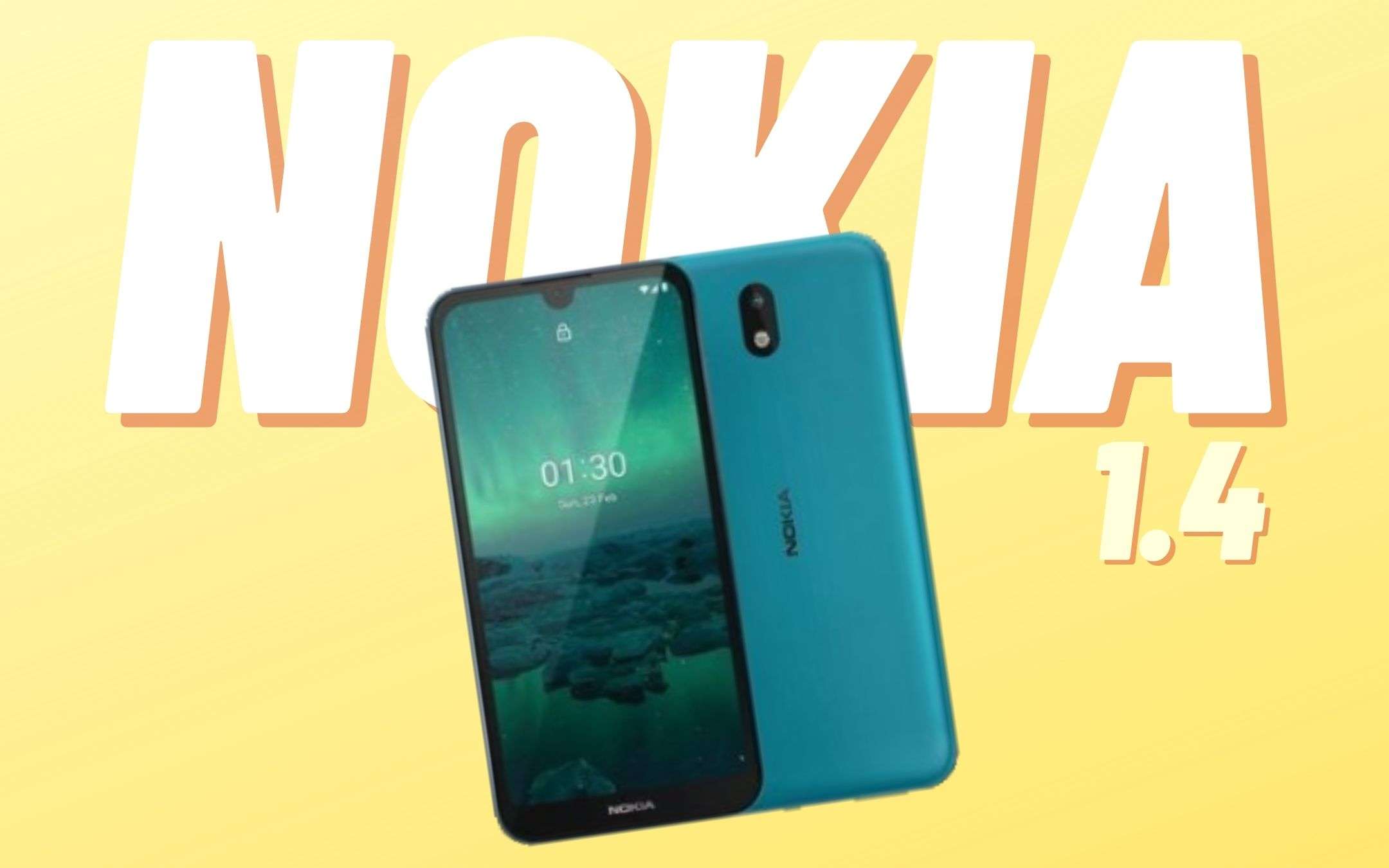 Nokia 1.4: economico, ma con un gran bel carattere