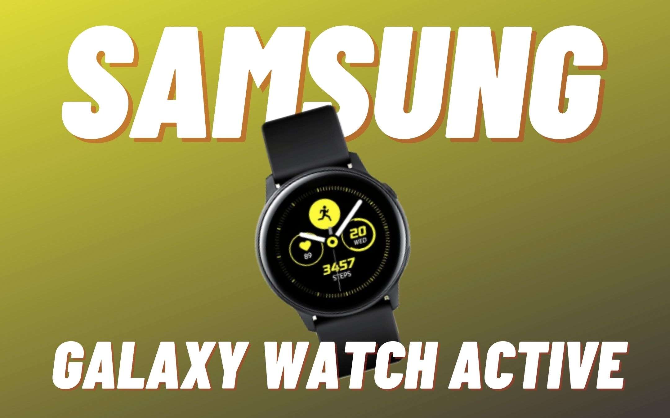 Galaxy Watch Active: perfetto con device Samsung!
