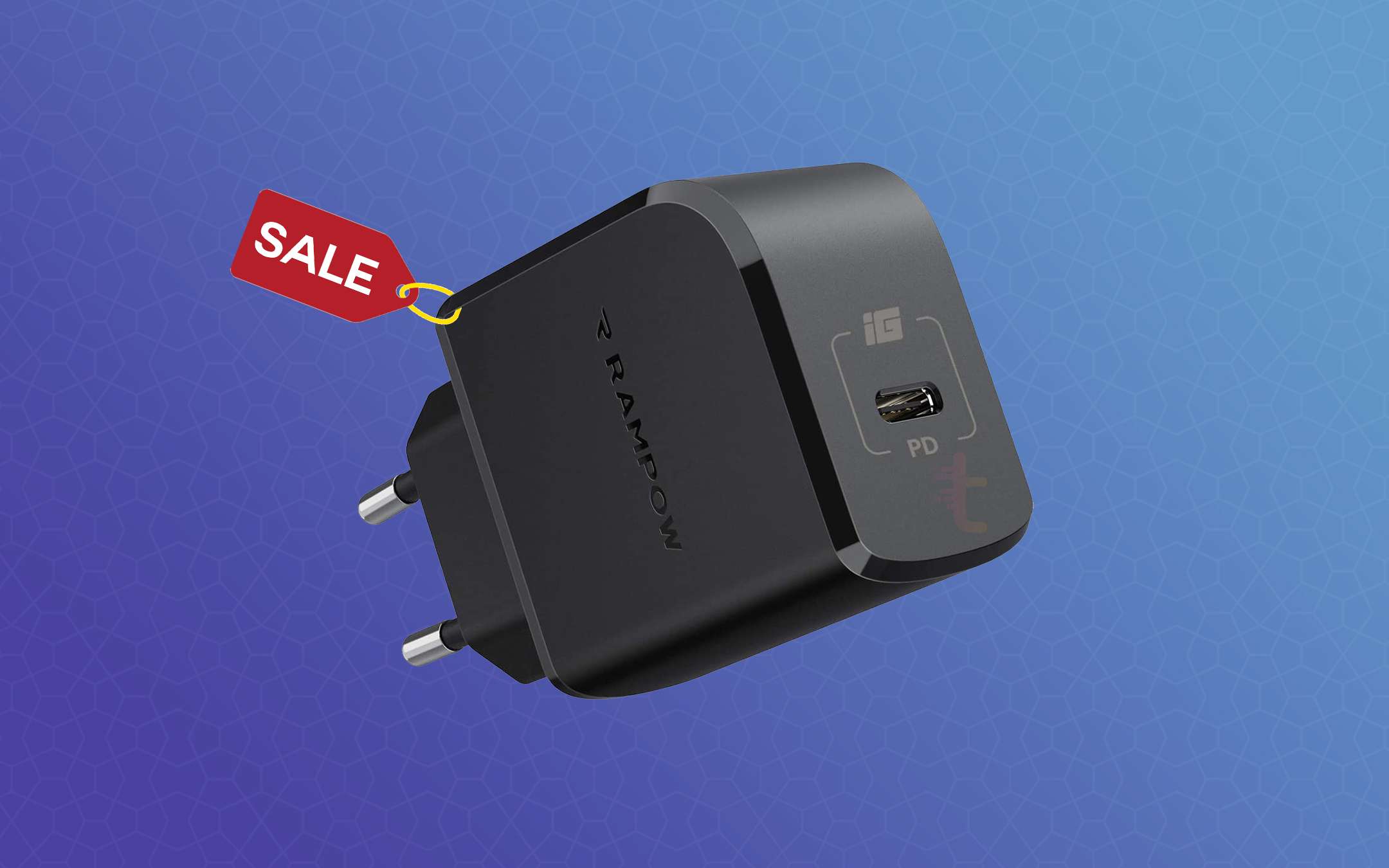 Caricatore USB C con ricarica rapida 20W in offerta