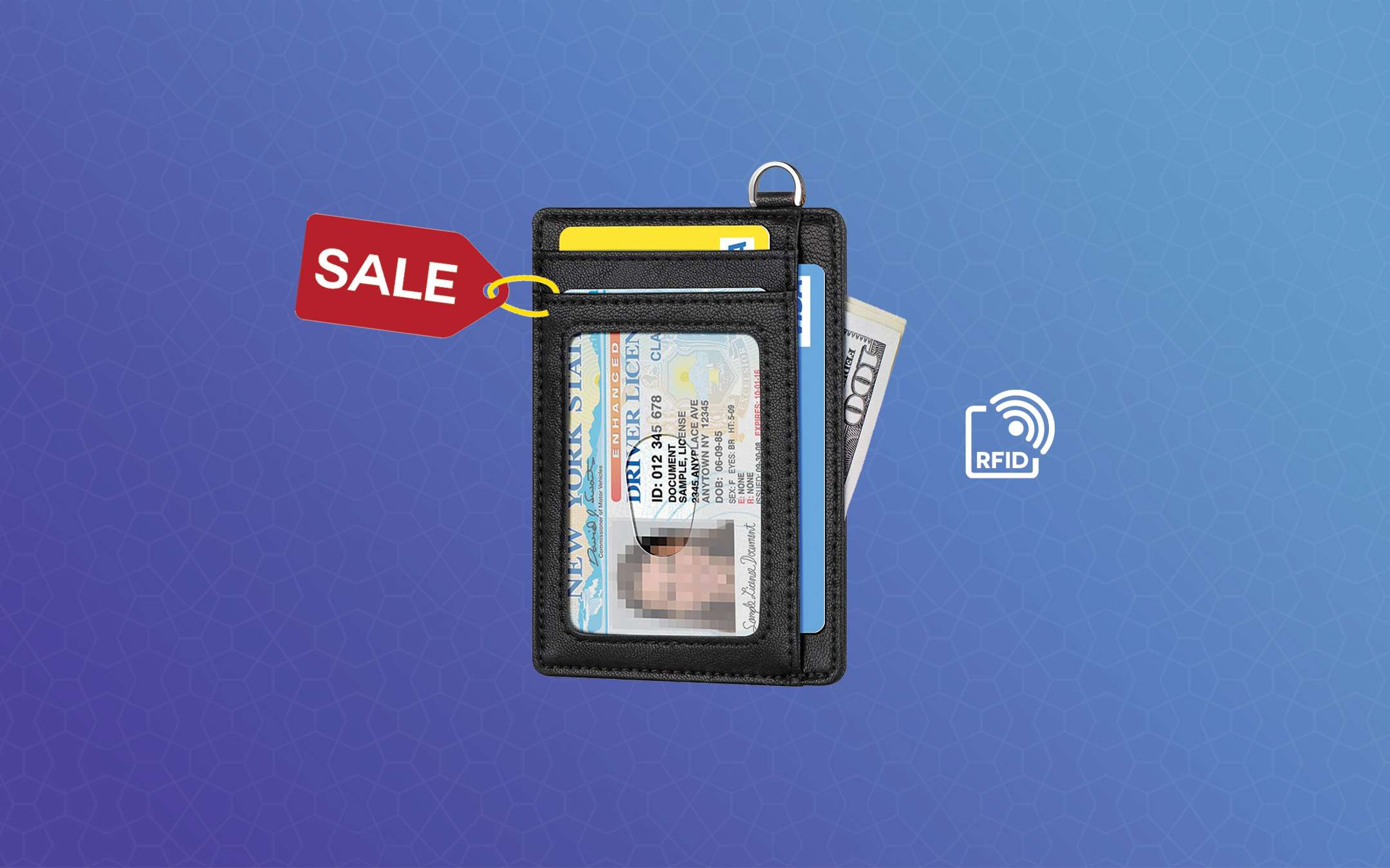 Proteggi le carte di credito grazie a questo portafogli con blocco RFID