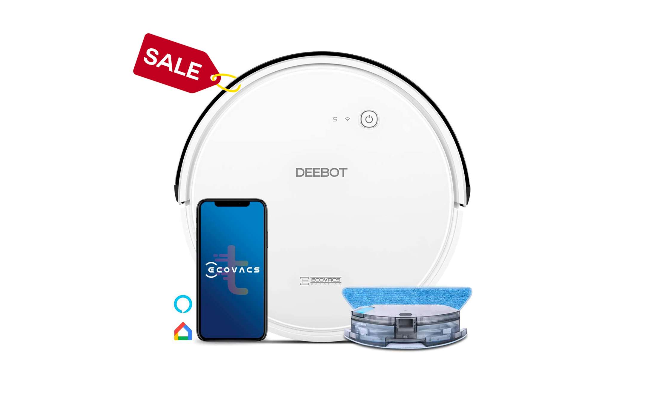 Robot Aspirapolvere ECOVACS DEEBOT in offerta lampo