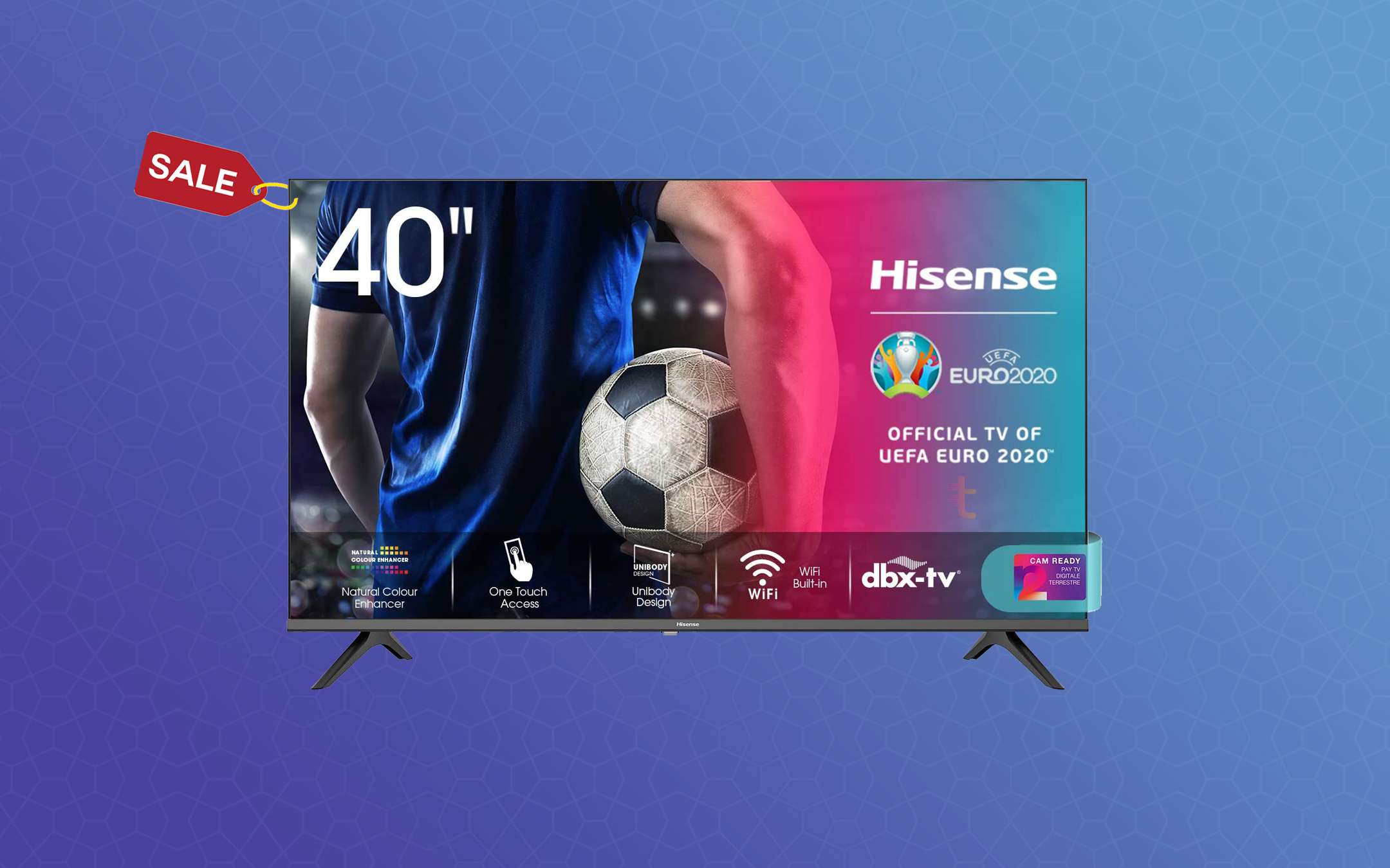 SmartTV Hisense 40 pollci con sconto di 70€ su Amazon