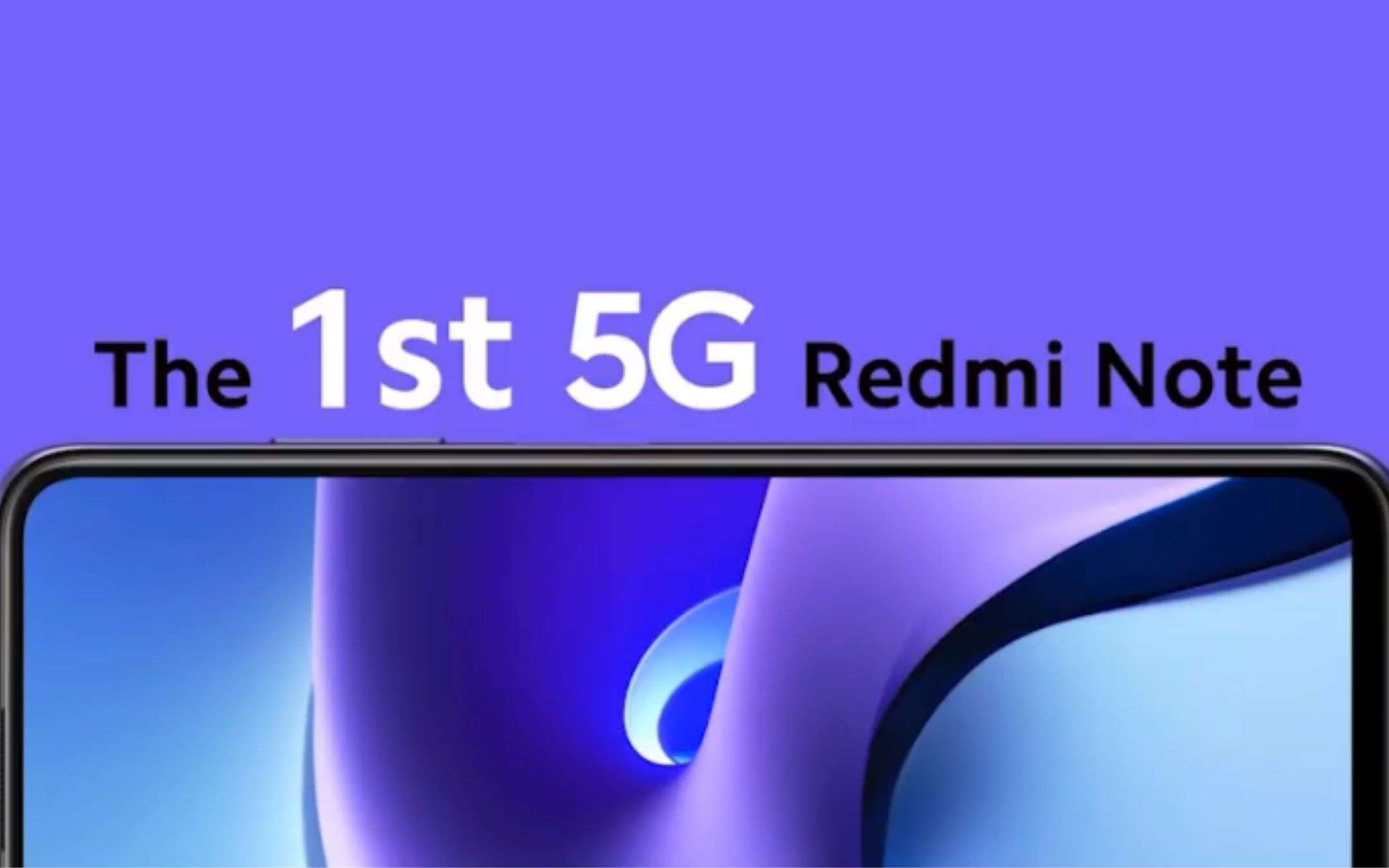 Redmi Note 9T 5G ufficiale: tutti i dettagli