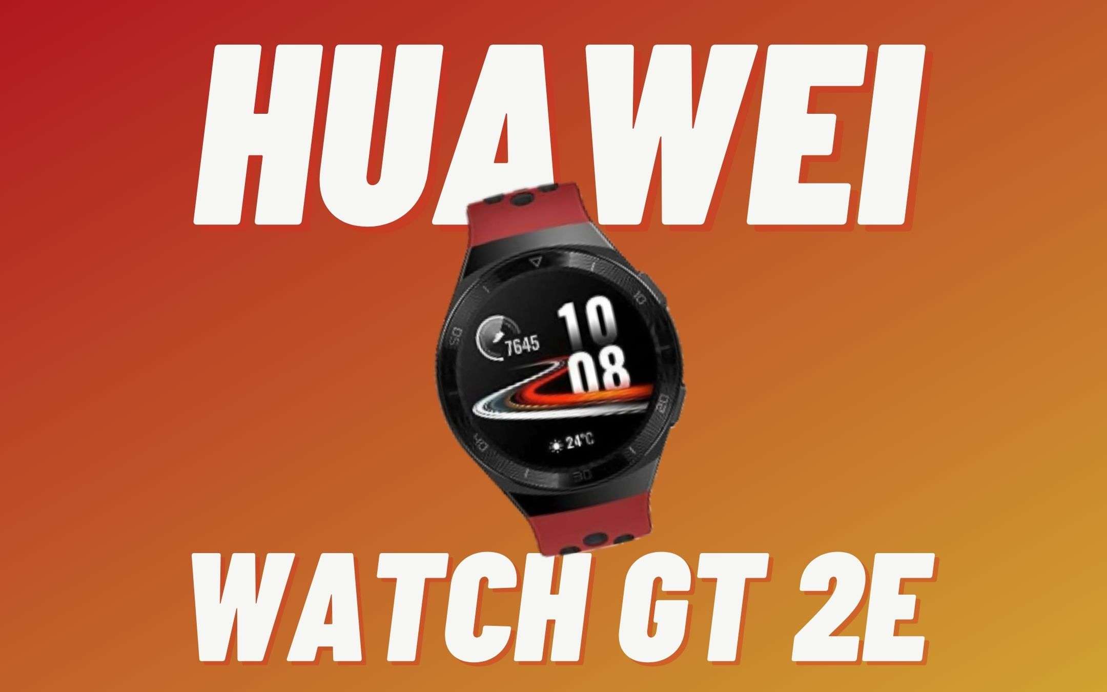 Huawei Watch GT 2e: BELLISSIMO e costa meno di 100€