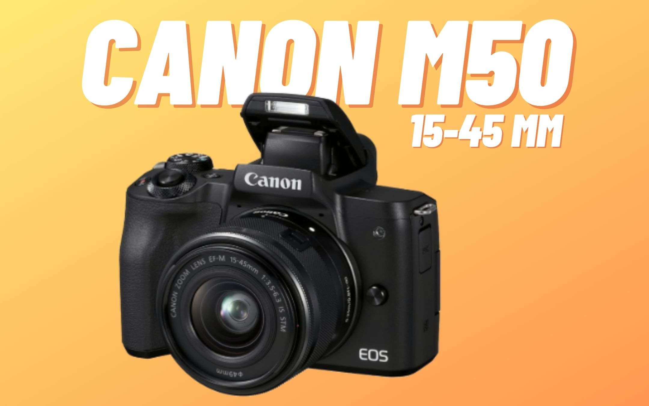 Canon M50 al prezzo più basso di sempre (-83€)
