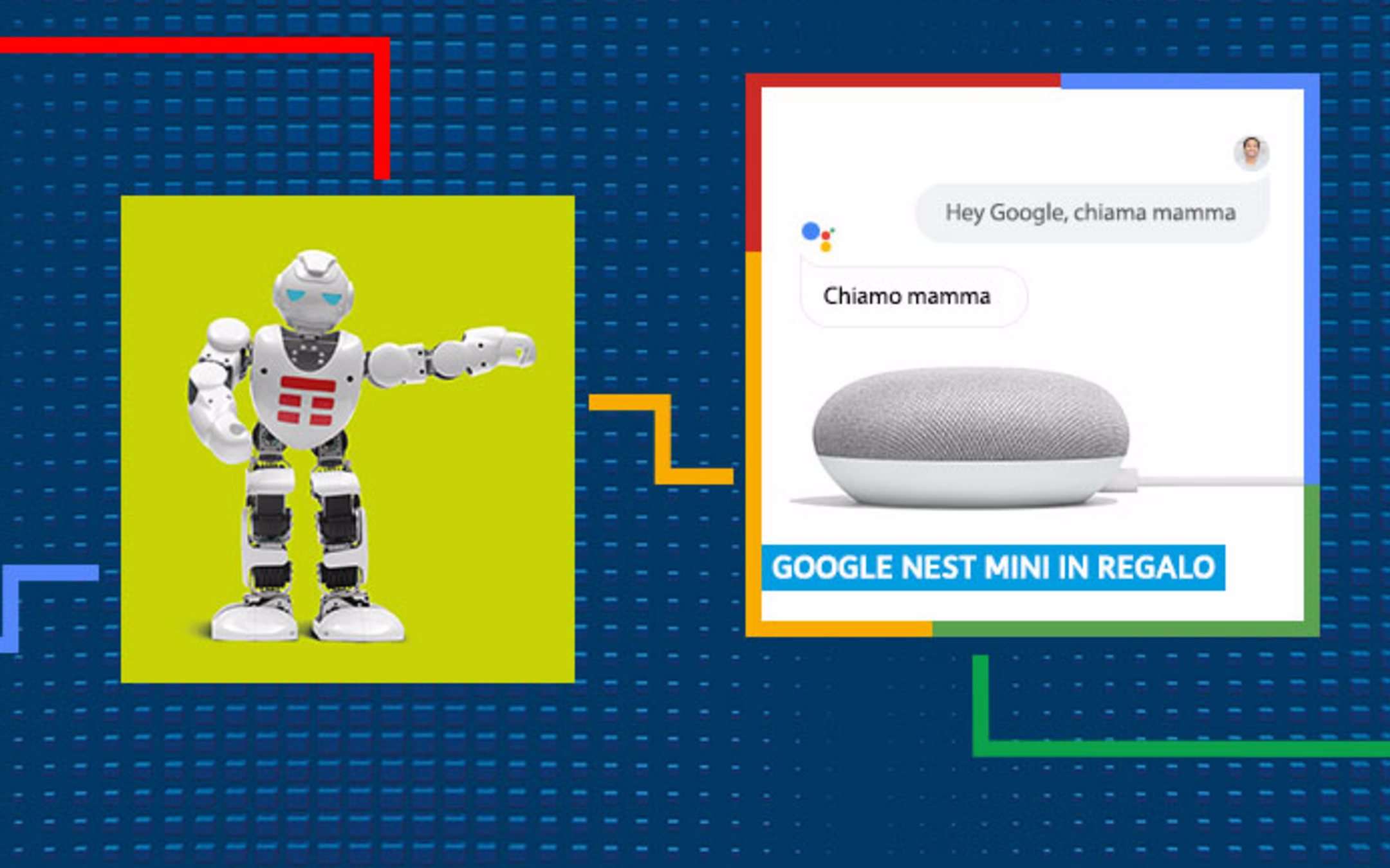 TIM: Super Fibra con Google Nest Mini in regalo