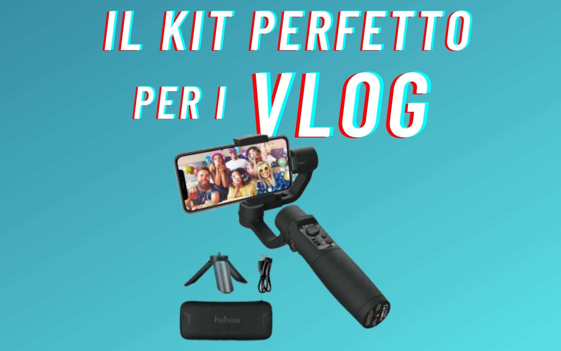 Ecco a voi il kit per il perfetto travel vlogger!