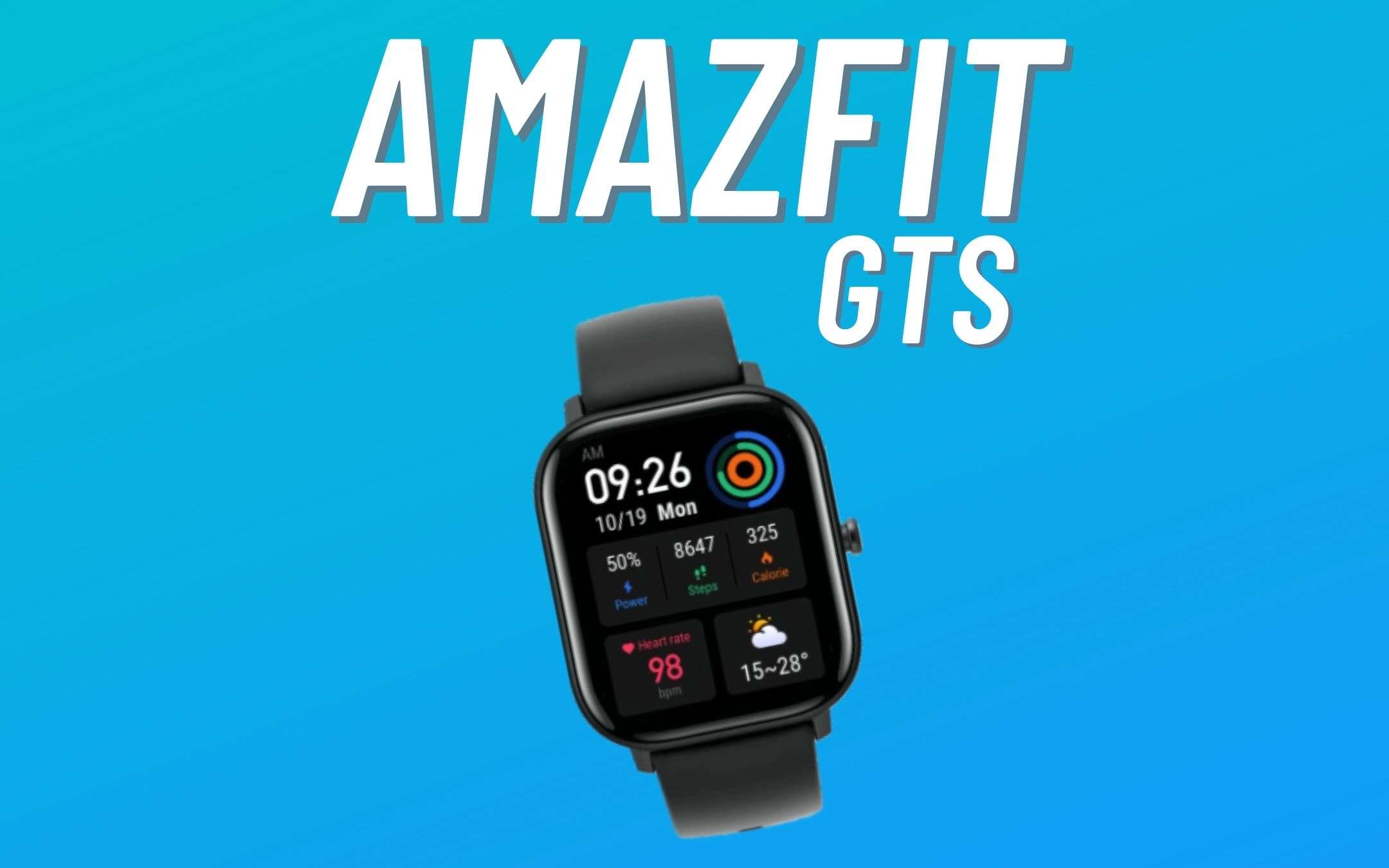 Amazfit GTS a poco più di 100€ con COUPON