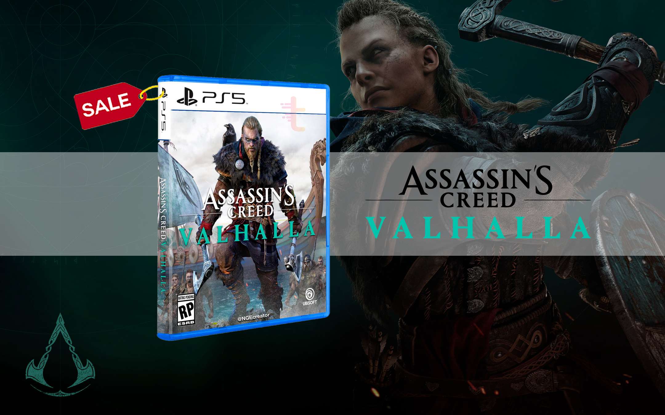 Assassin’s Creed Valhalla: la versione PS5 Limited Edition a 49,99€