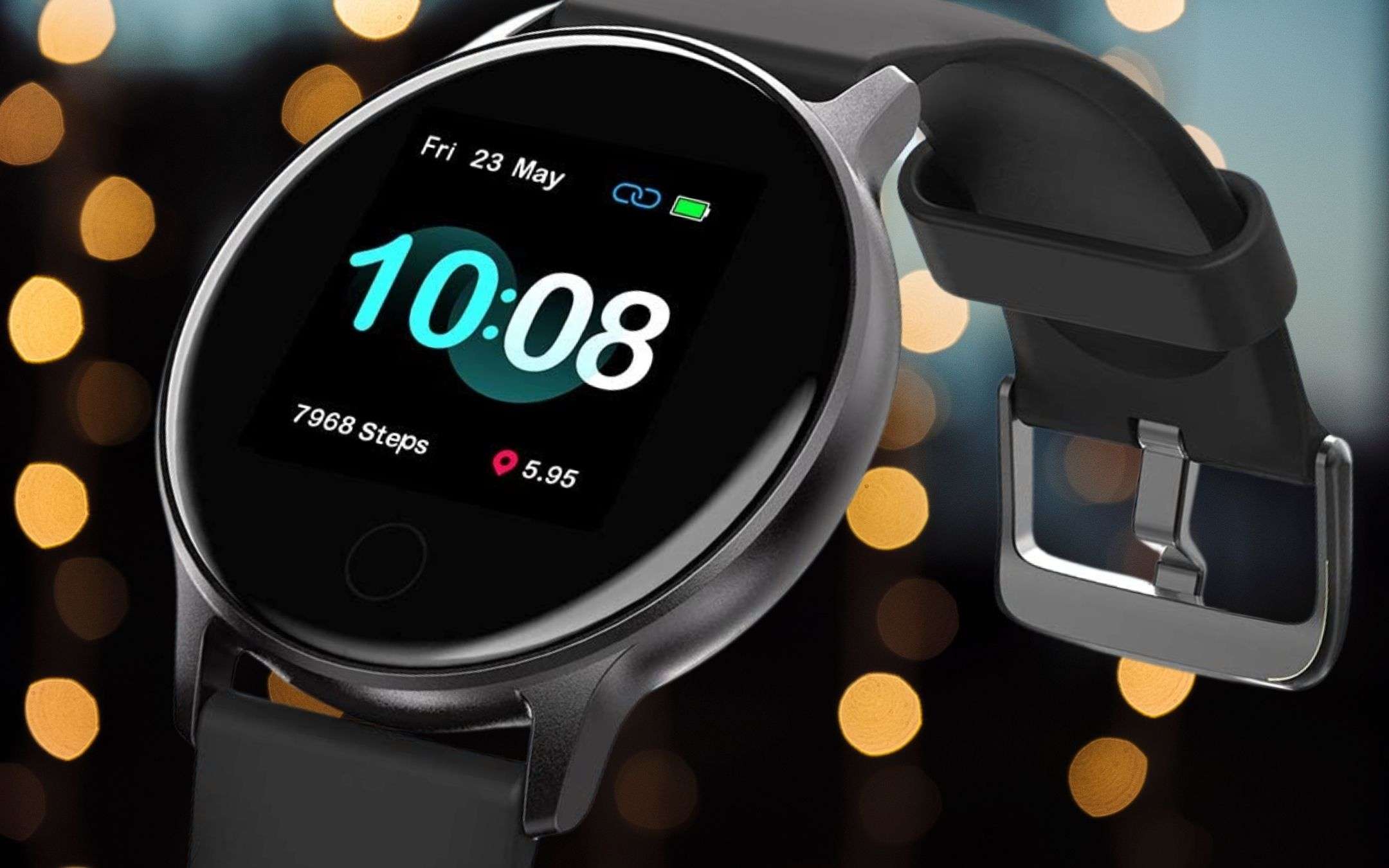 Elegante smartwatch a 23€: sconto WOW su Amazon