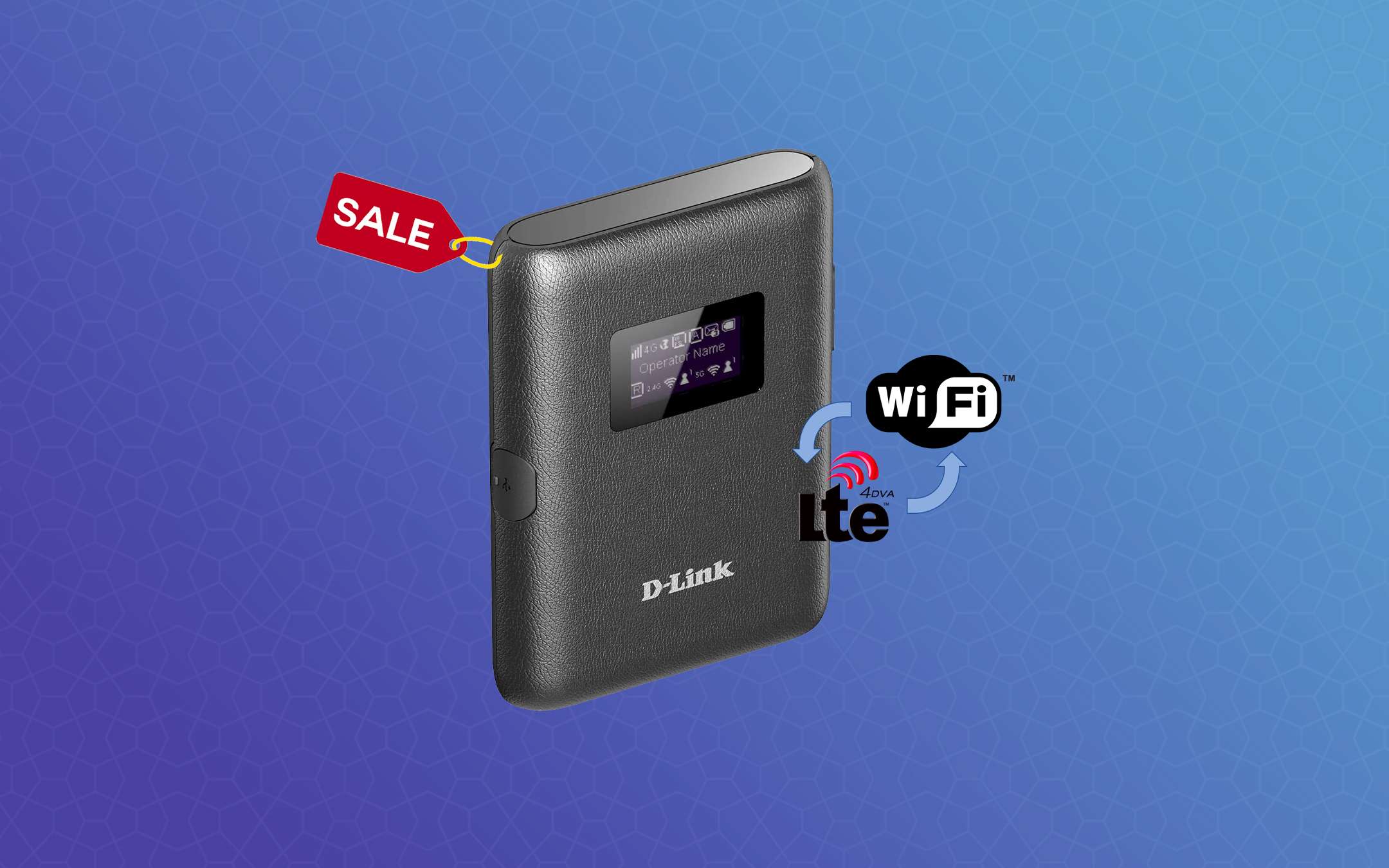 D-Link Hotspot Wi-Fi 4G: router portatile scontato del 31%