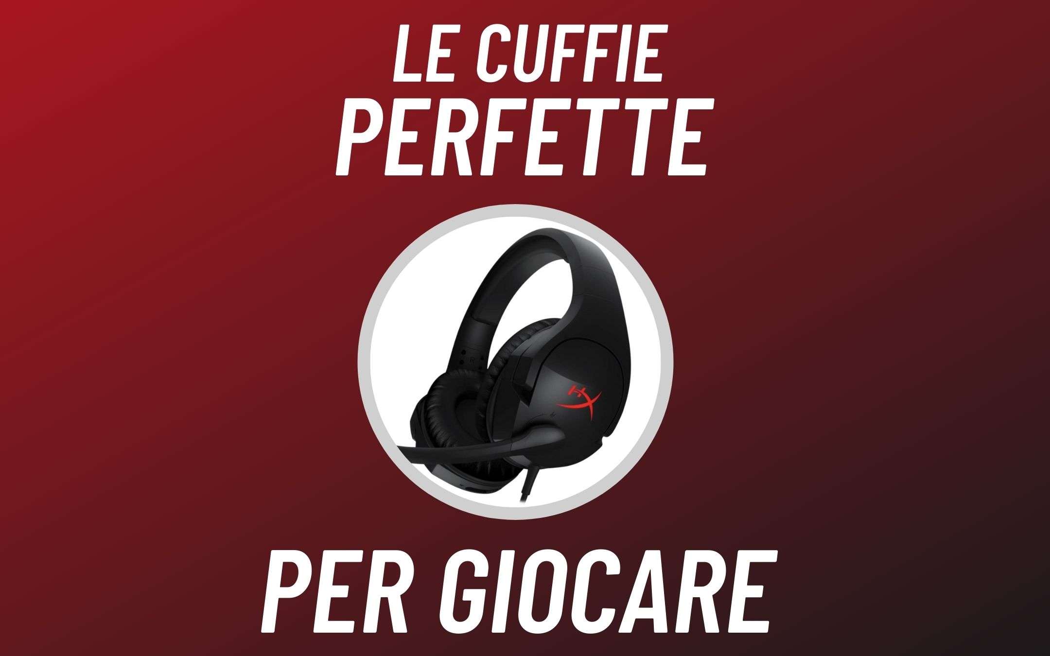 Le migliori CUFFIE GAMING (HyperX) scontate del 30%