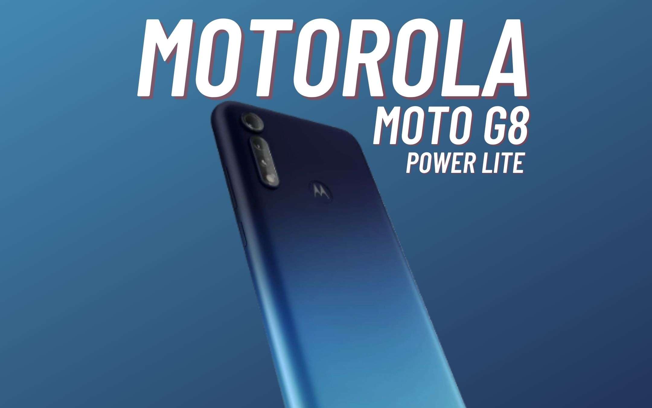 Motorola G8 Power Lite al miglior prezzo di sempre