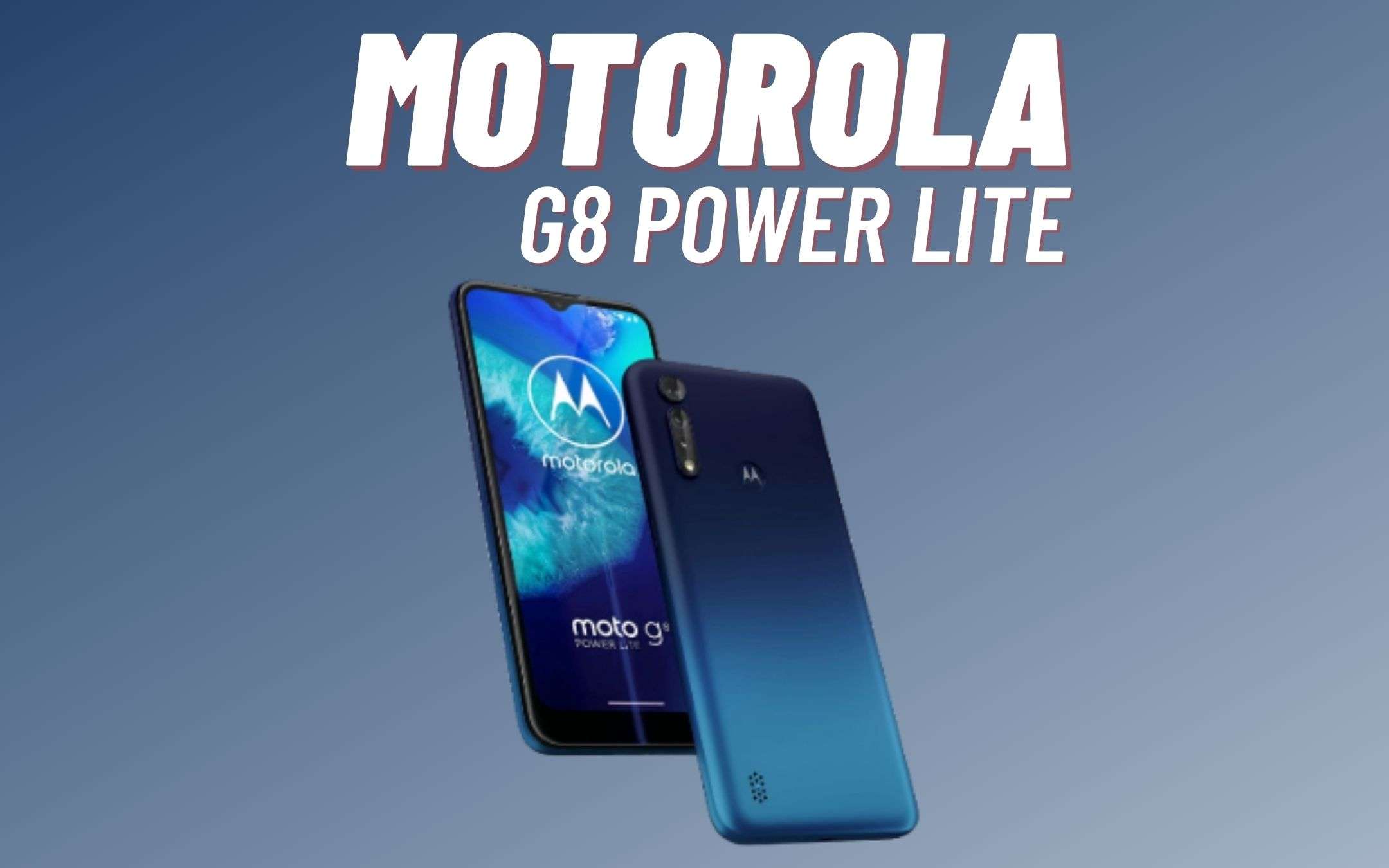 Motorola Moto G8 Power Lite: sconto TOP (-50€)