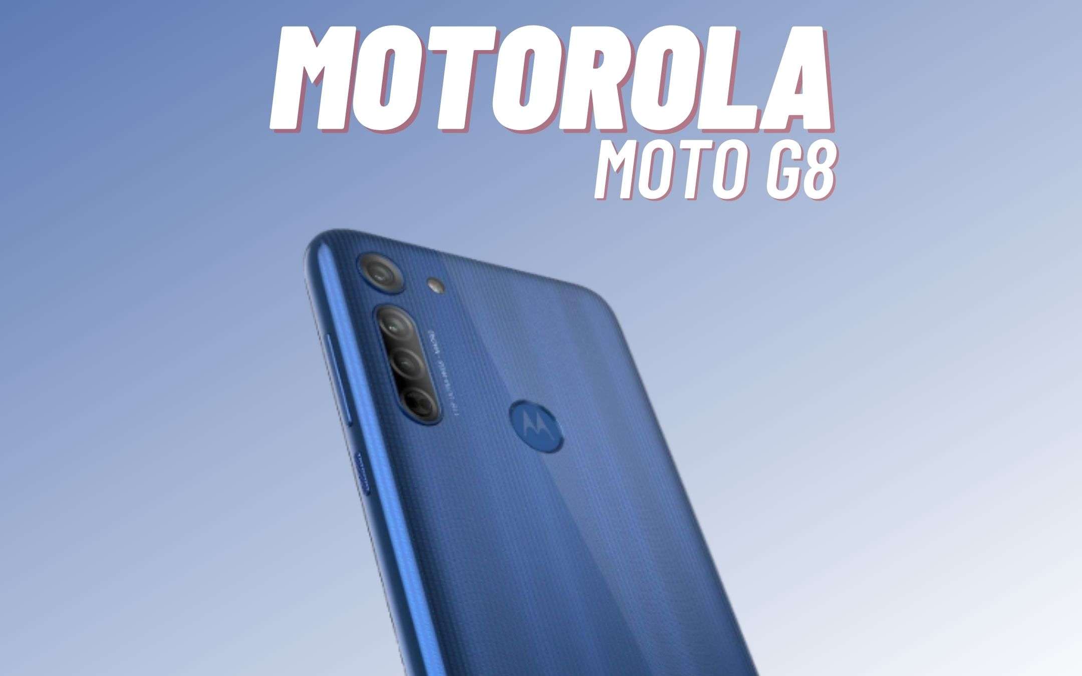 Motorola Moto G8 ad un prezzo RIDICOLO (-75€)