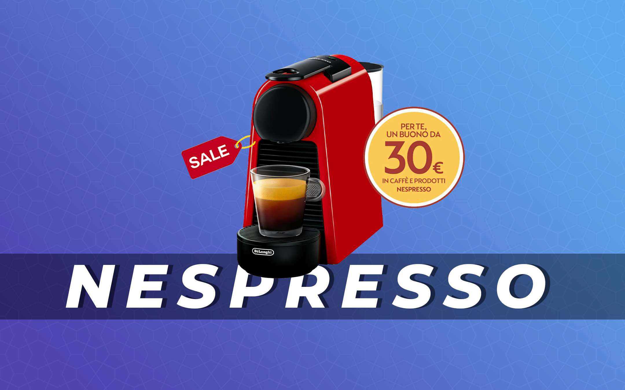 Macchina da caffè De Longhi Nespresso in offerta (-40%)