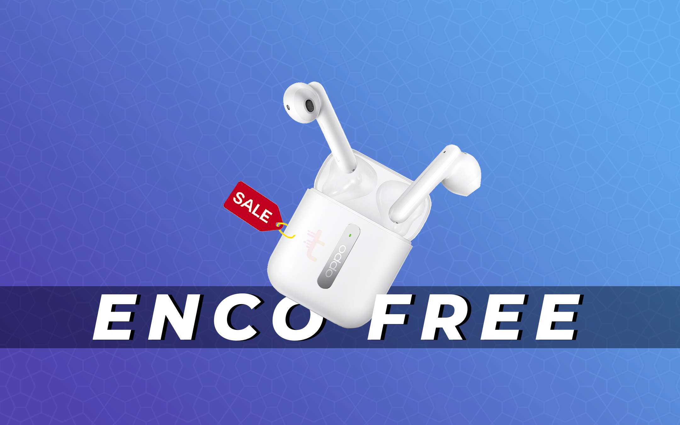 OPPO Enco Free: cuffie TWS in super offerta (-41%)