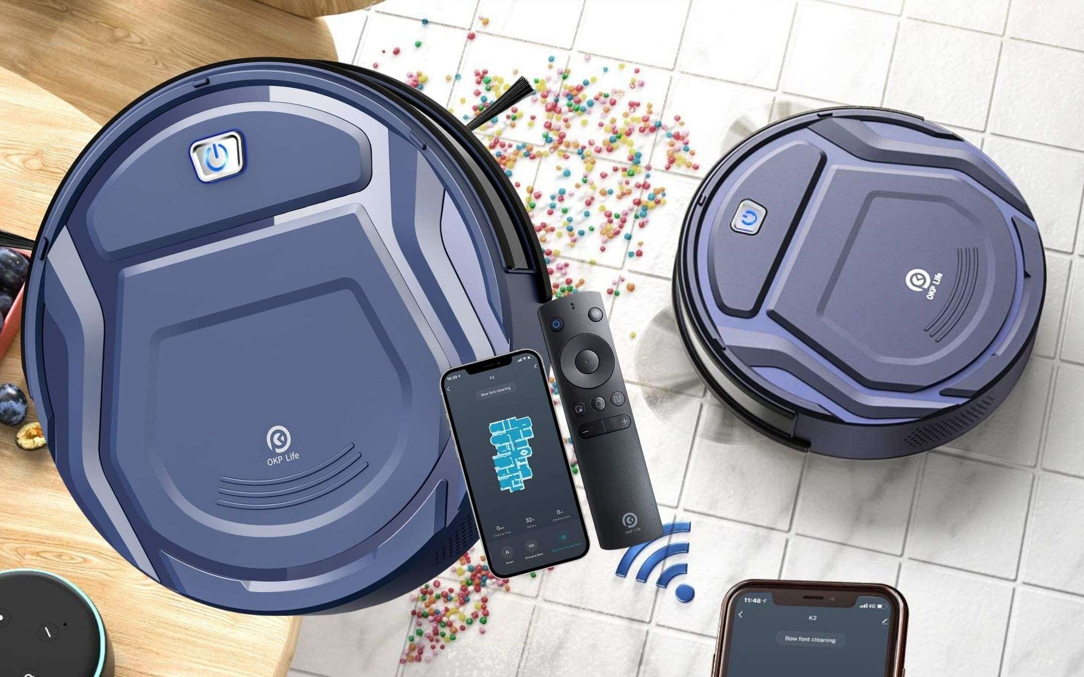 Super robot aspirapolvere smart: prezzo FOLLE (109€) Super robot aspirapolvere smart: prezzo FOLLE (109€)