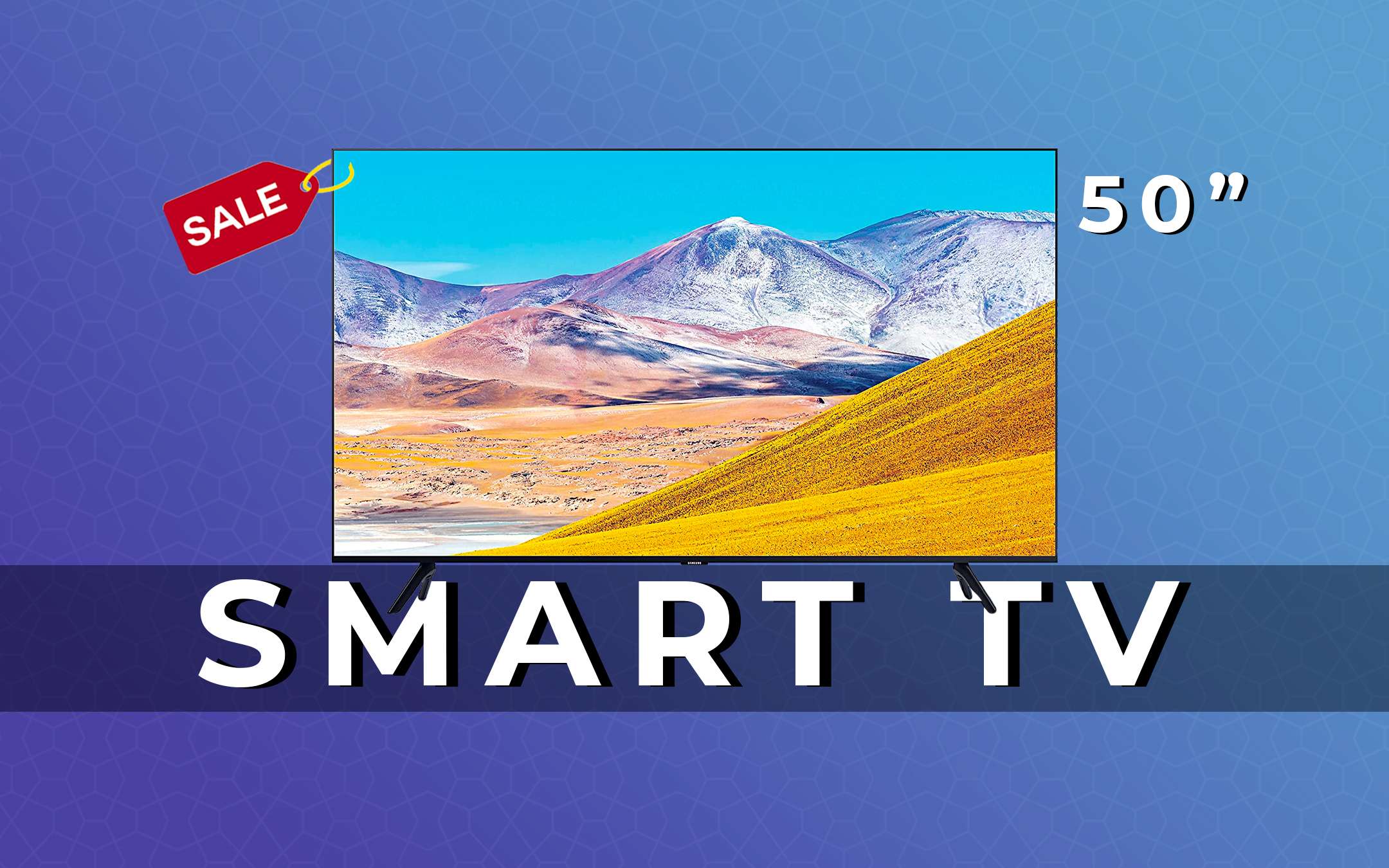 Smart TV Samsung 50 pollici in super sconto (-100€)