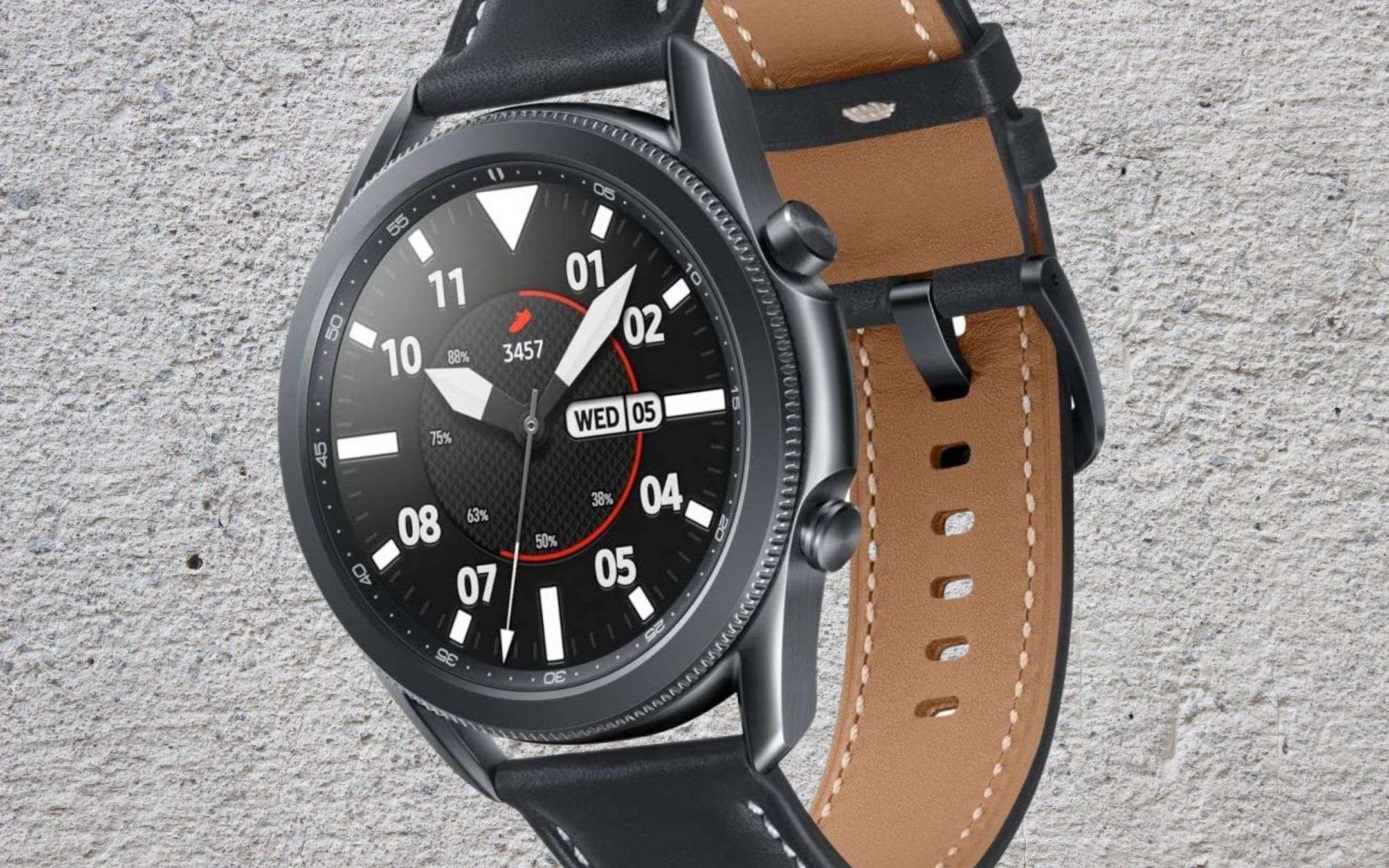 Galaxy Watch 3 45mm, Amazon: prezzo BOMBA con cashback