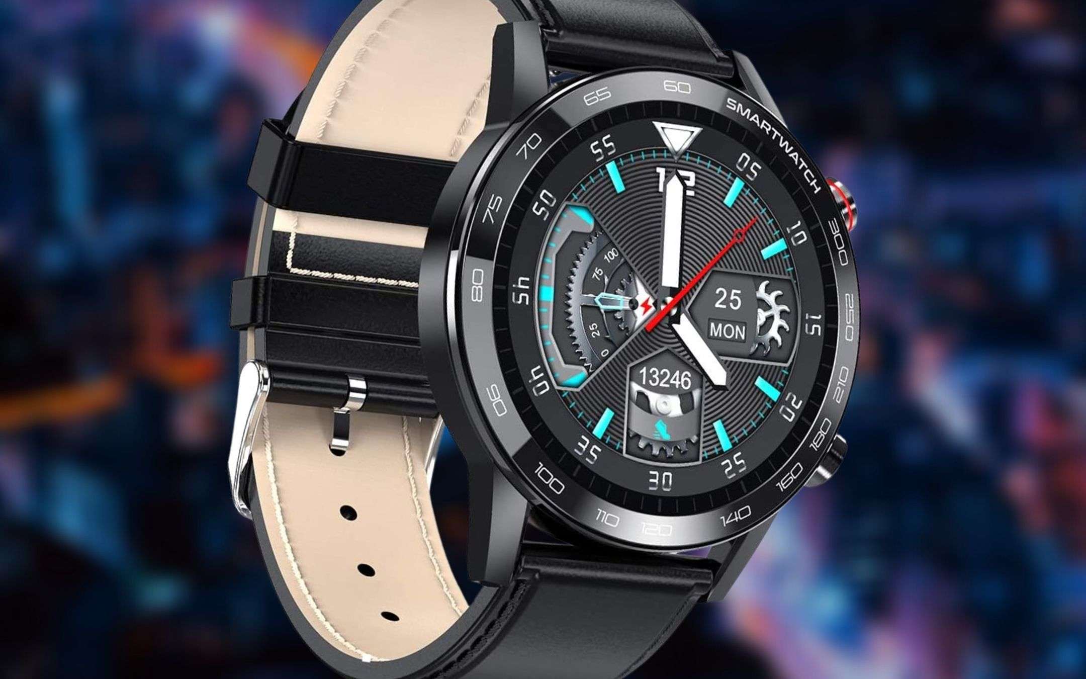 Elegante smartwatch di design, Amazon: prezzo WOW (45€)