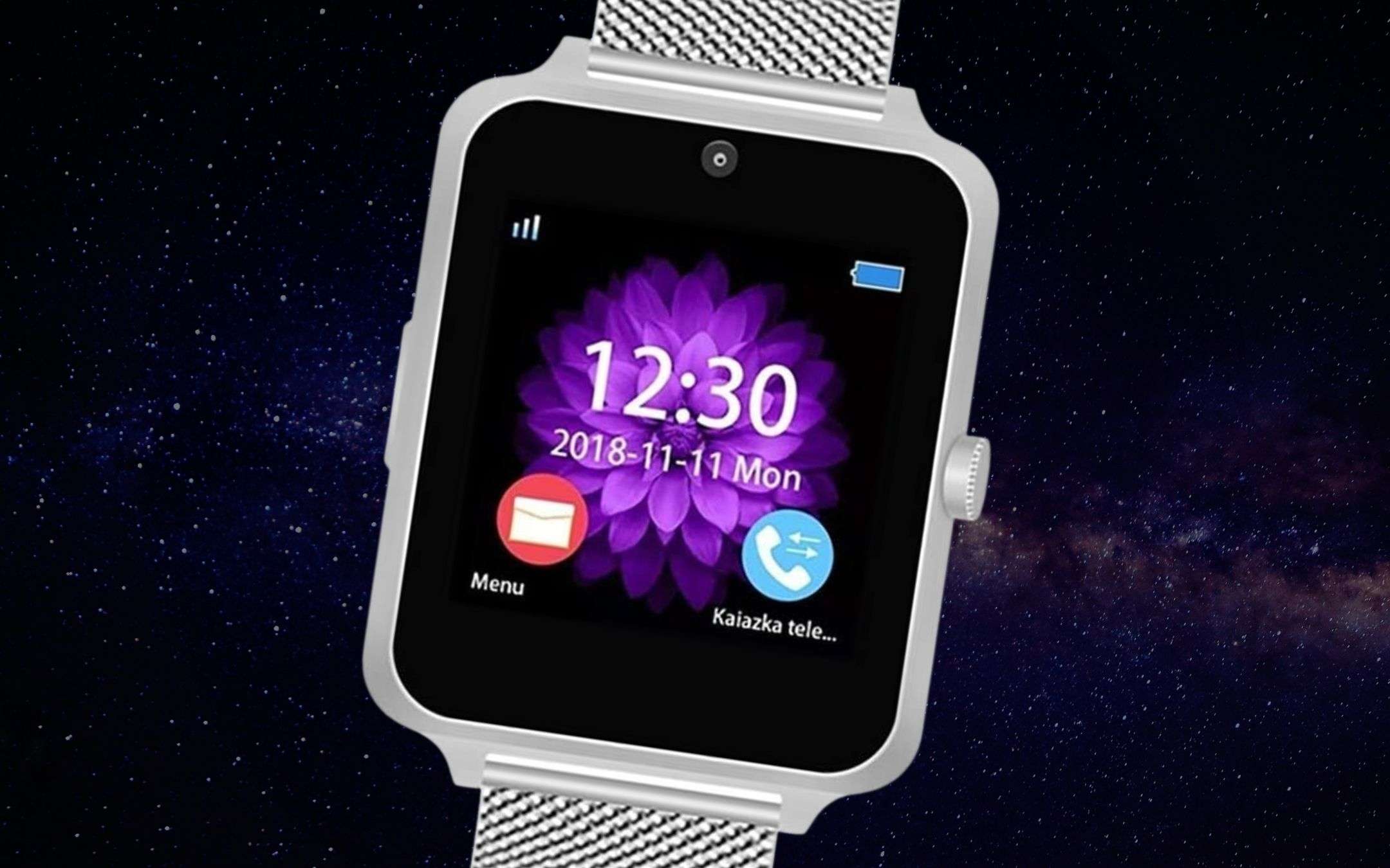 Smartwatch premium, Amazon: 19€, sconto 70%
