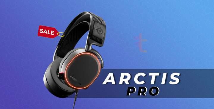 SteelSeries Arctis Pro: cuffie da Gaming top di gamma in offerta (-29%)