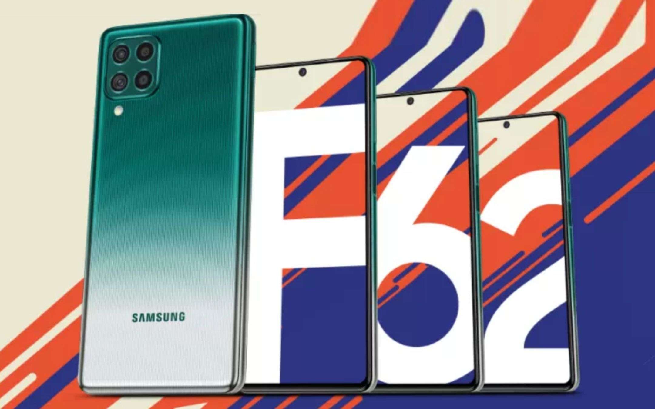 Samsung Galaxy F62: UFFICIALE con batteria da 7000 mAh