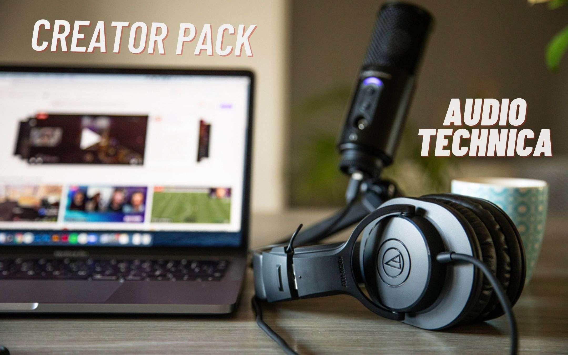 Audio Technica: ecco il Creator Pack per i podcaster