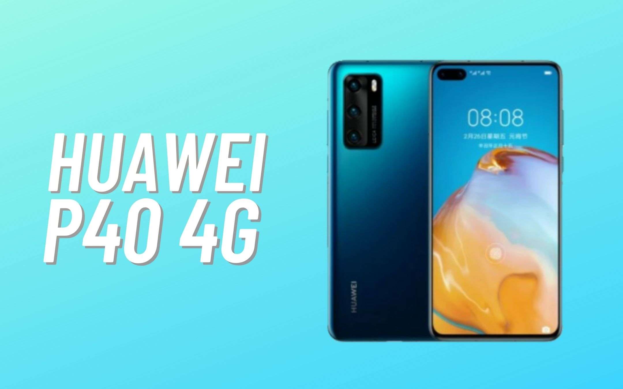 Huawei: un nuovo smartphone della famiglia P40