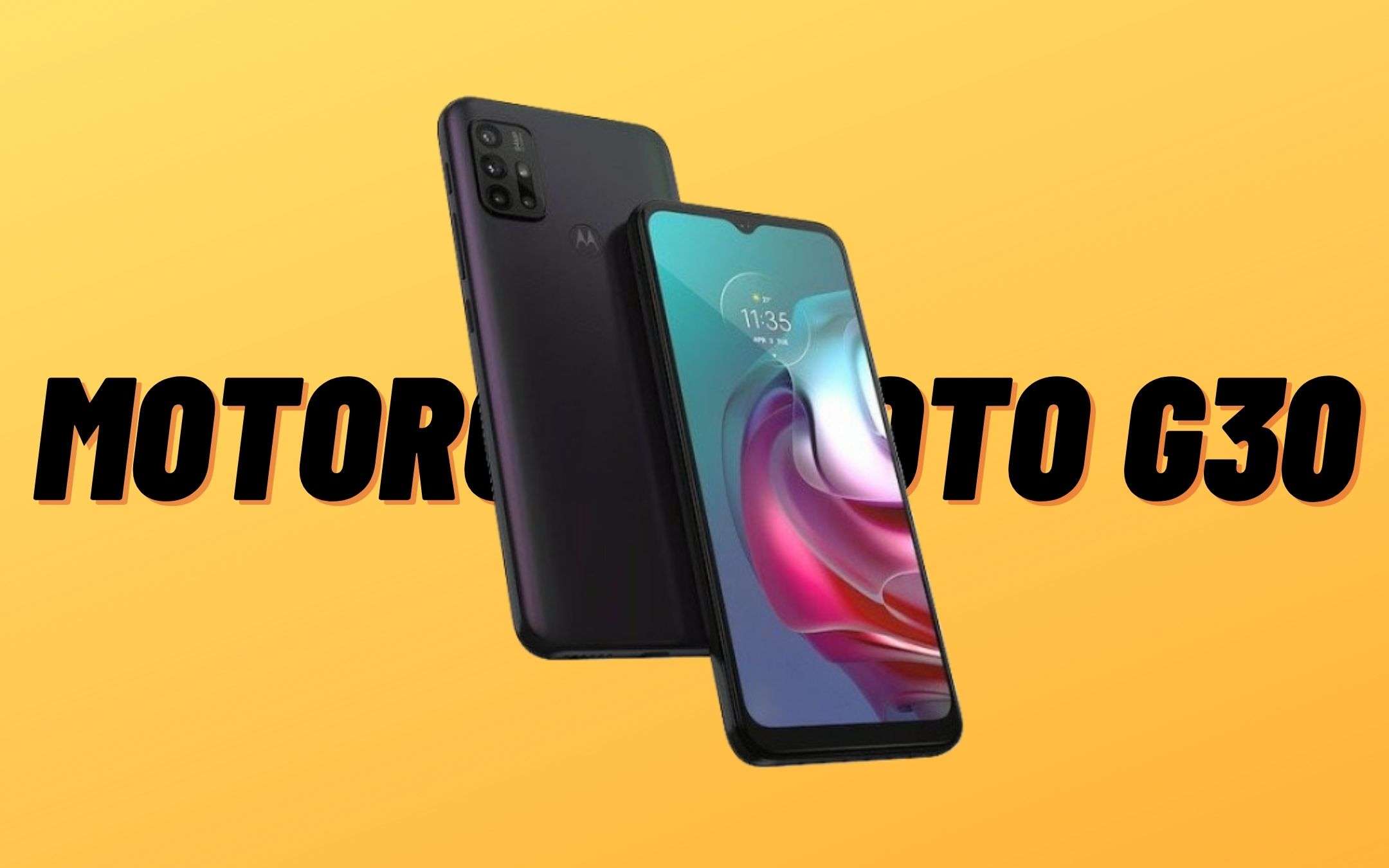 Motorola Moto G30: spuntano i render 3D (FOTO)