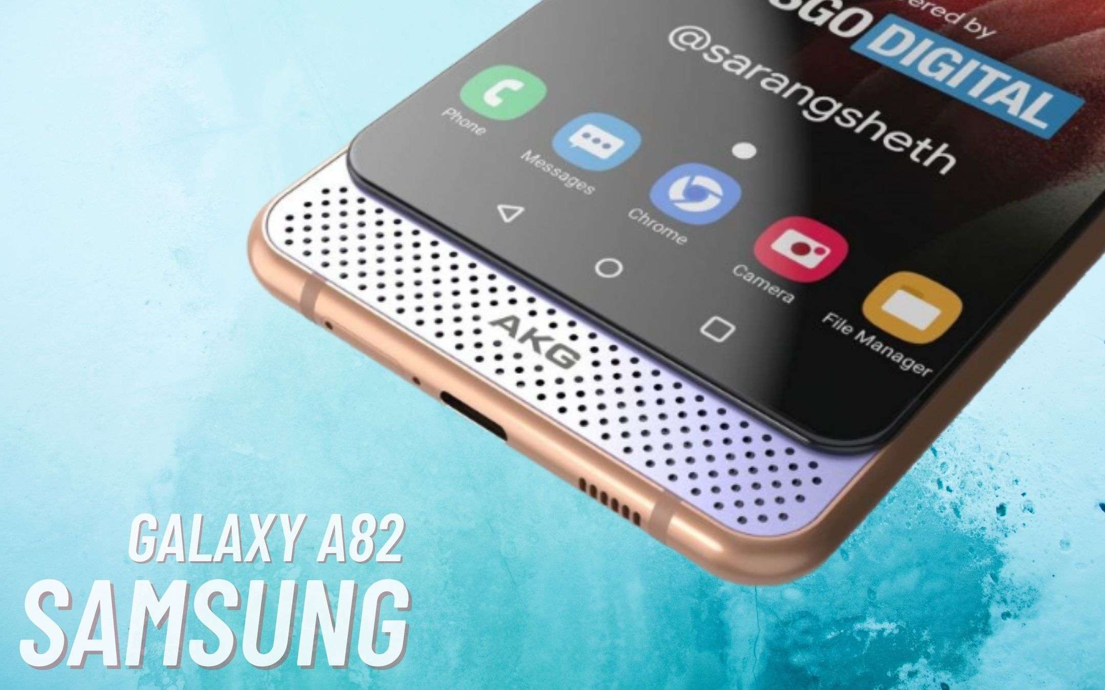 Samsung Galaxy A82: vi piacerebbe se fosse così?
