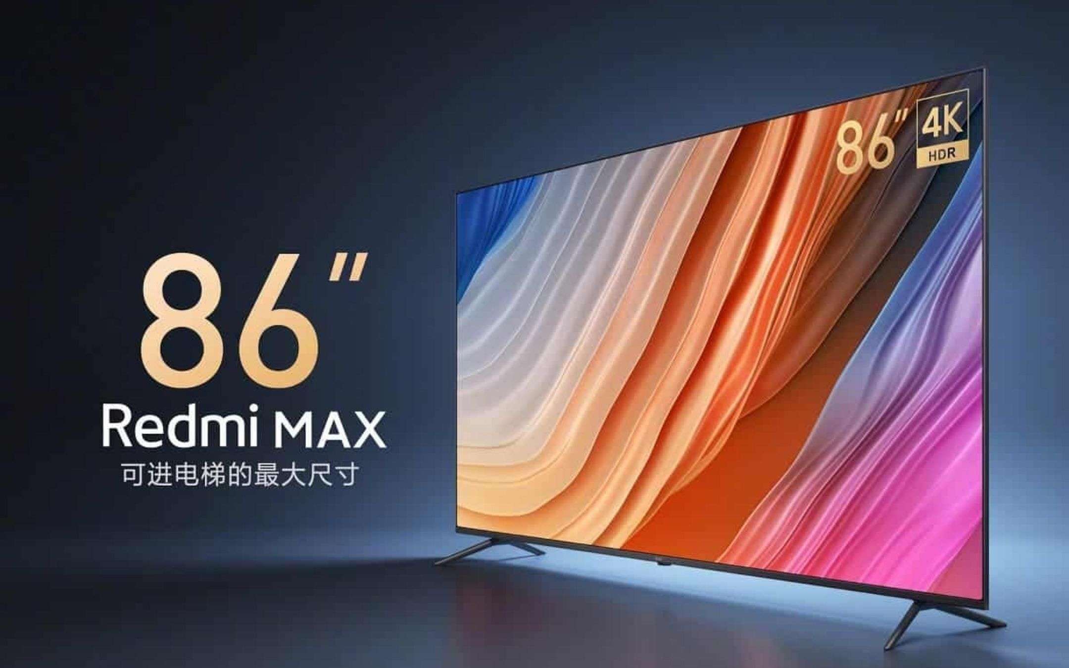 Redmi: ecco una SUPER smart TV da ben 86 pollici