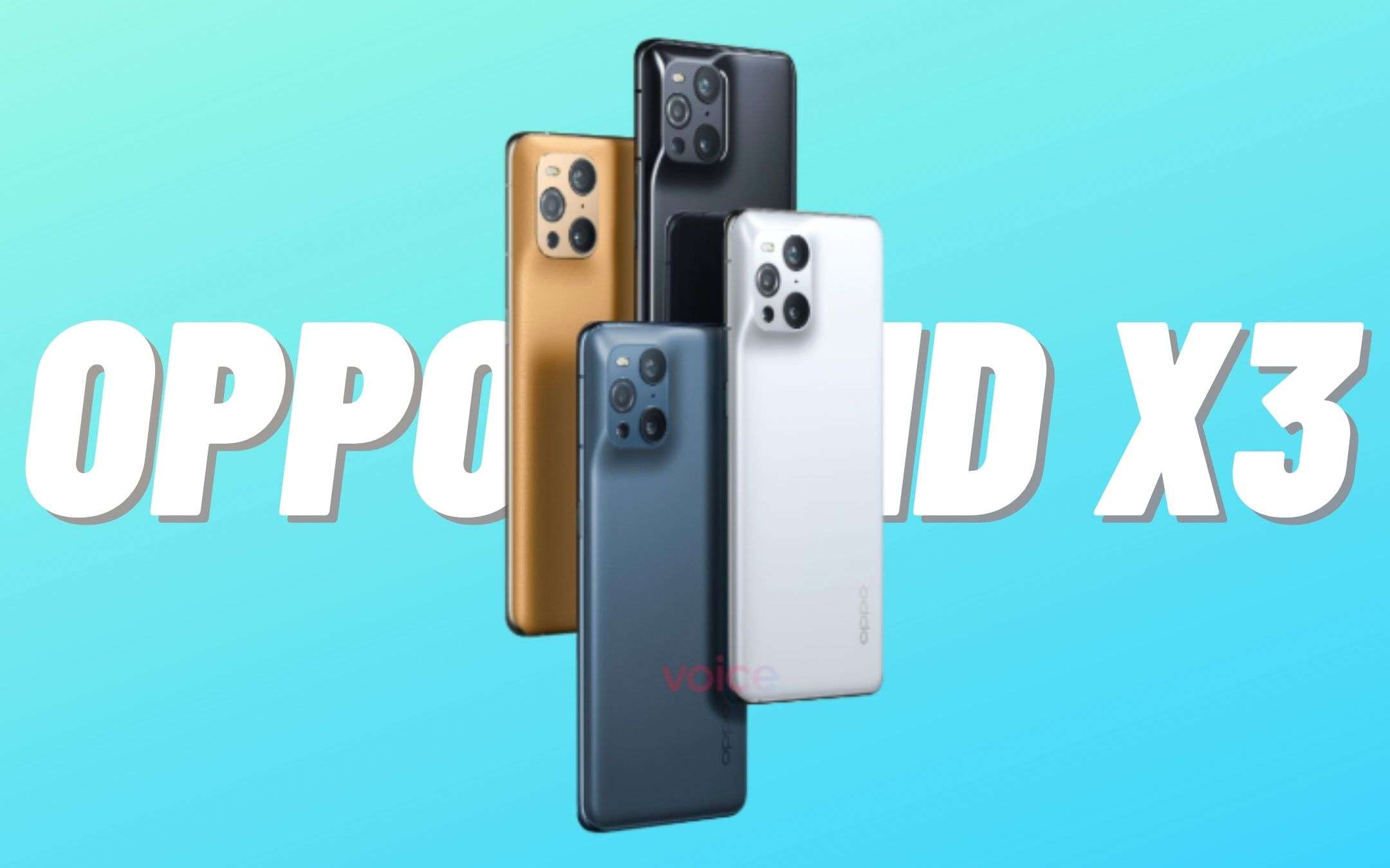 OPPO Find X3: svelato un dettaglio interessantissimo OPPO Find X3: svelato un dettaglio interessantissimo