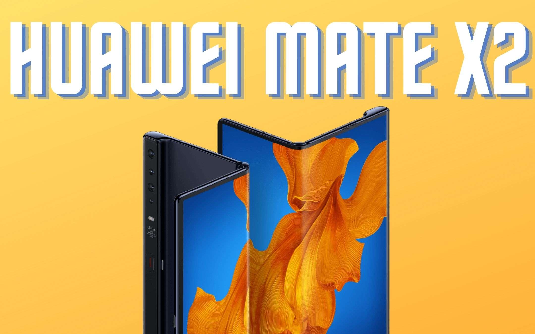 Huawei Mate X2: ecco come sarà il design (FOTO)
