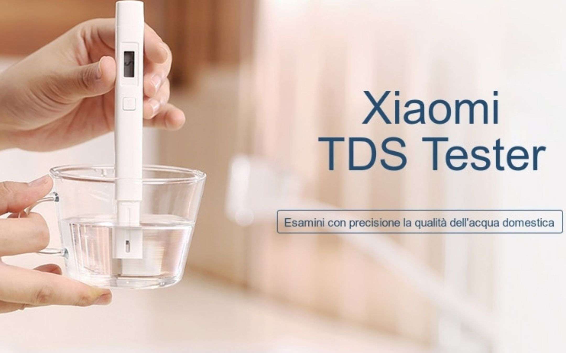 Xiaomi: tester acqua preciso e riutilizzabile, prezzo WOW (14€) Xiaomi: tester acqua preciso e riutilizzabile, prezzo WOW (14€)