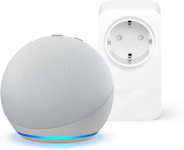 amazon echo dot bianco