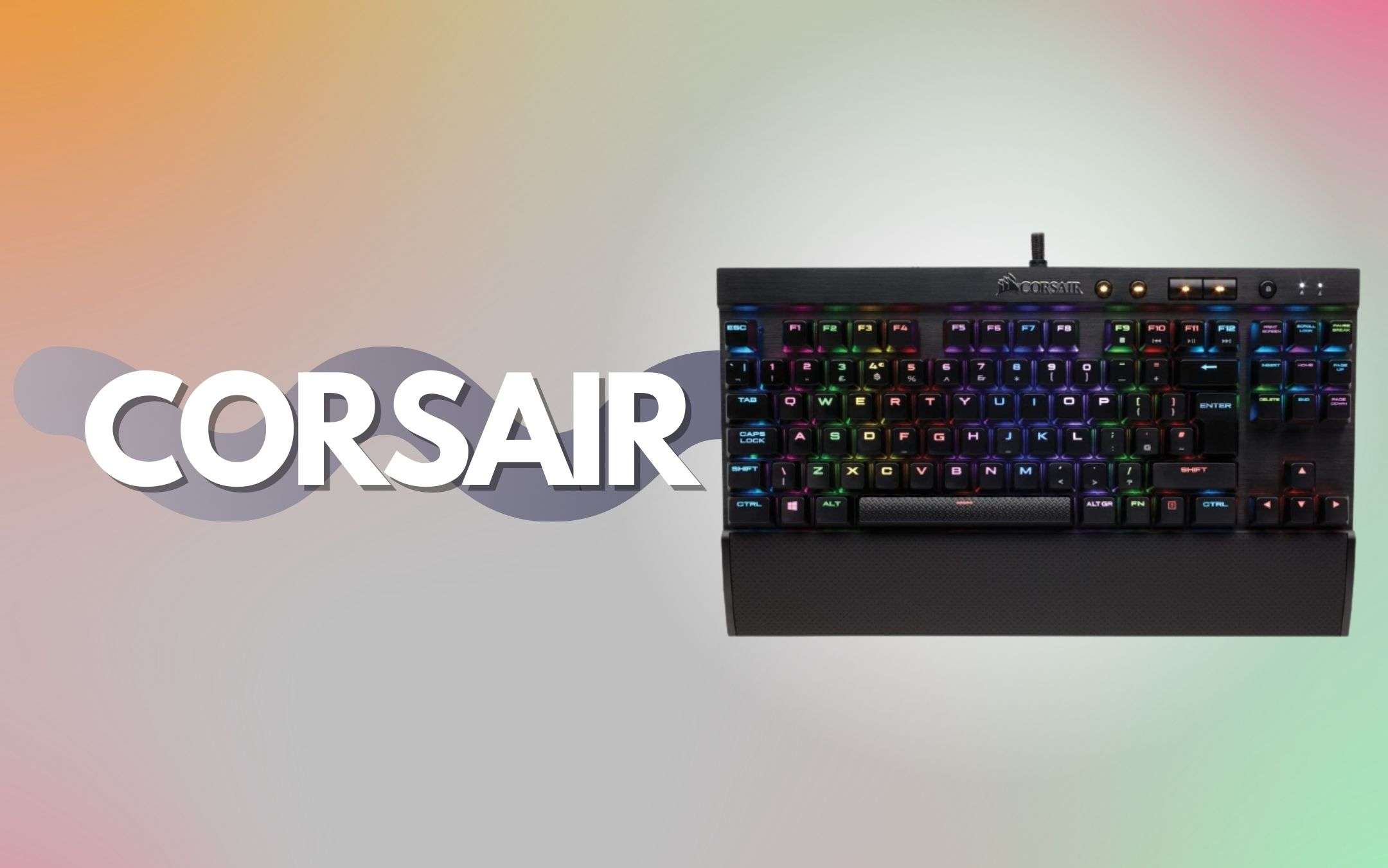 Corsair: la tastiera meccanica gaming a prezzo wow