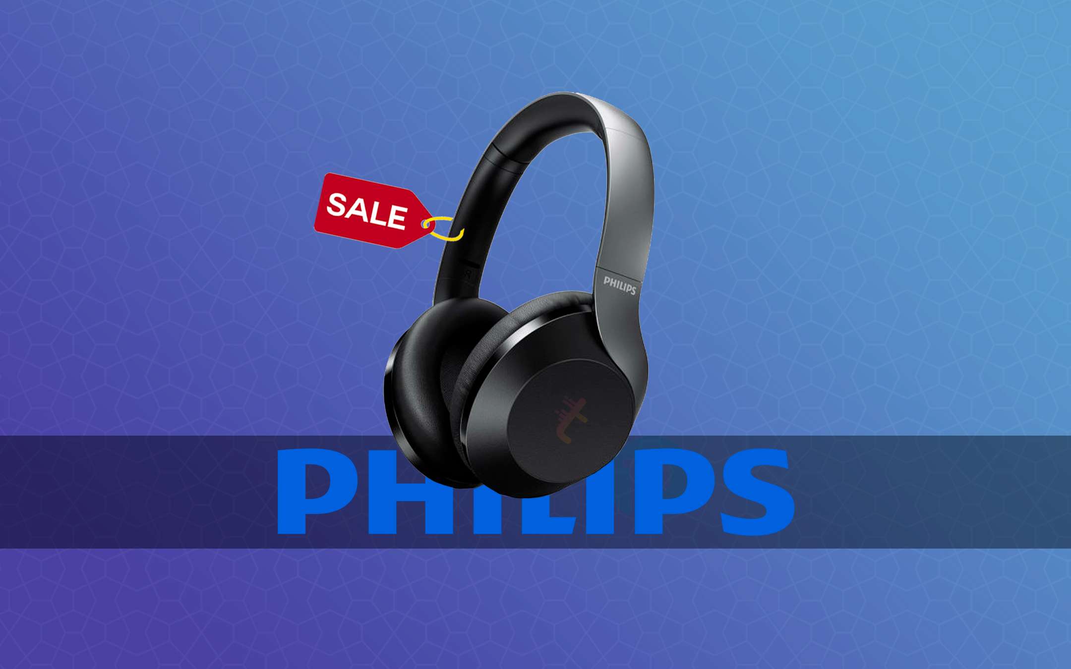 Cuffie Philips over-ear con cancellazione del rumore al 32% di sconto
