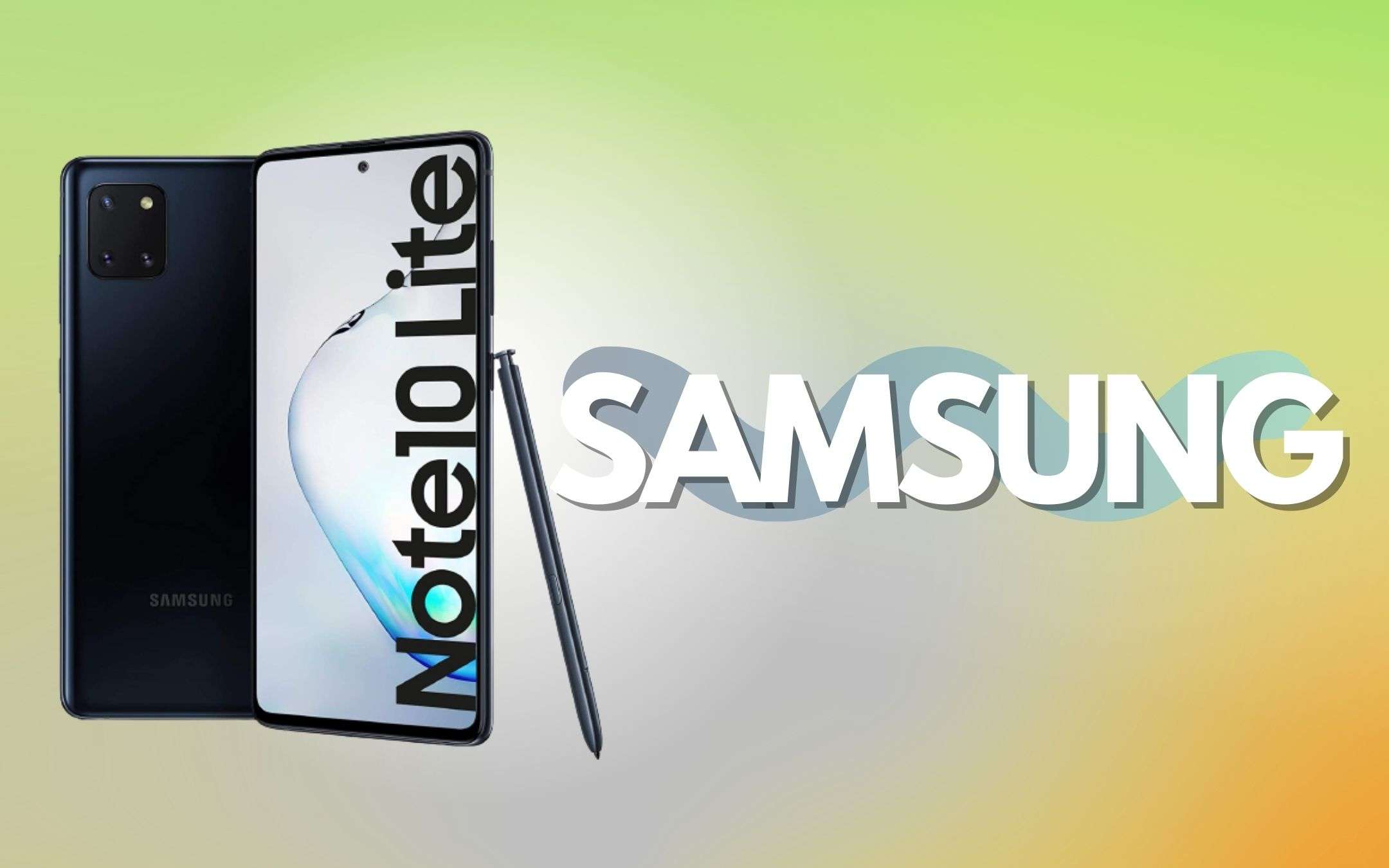 Samsung Galaxy Note10 Lite a prezzo bomba (-250€)