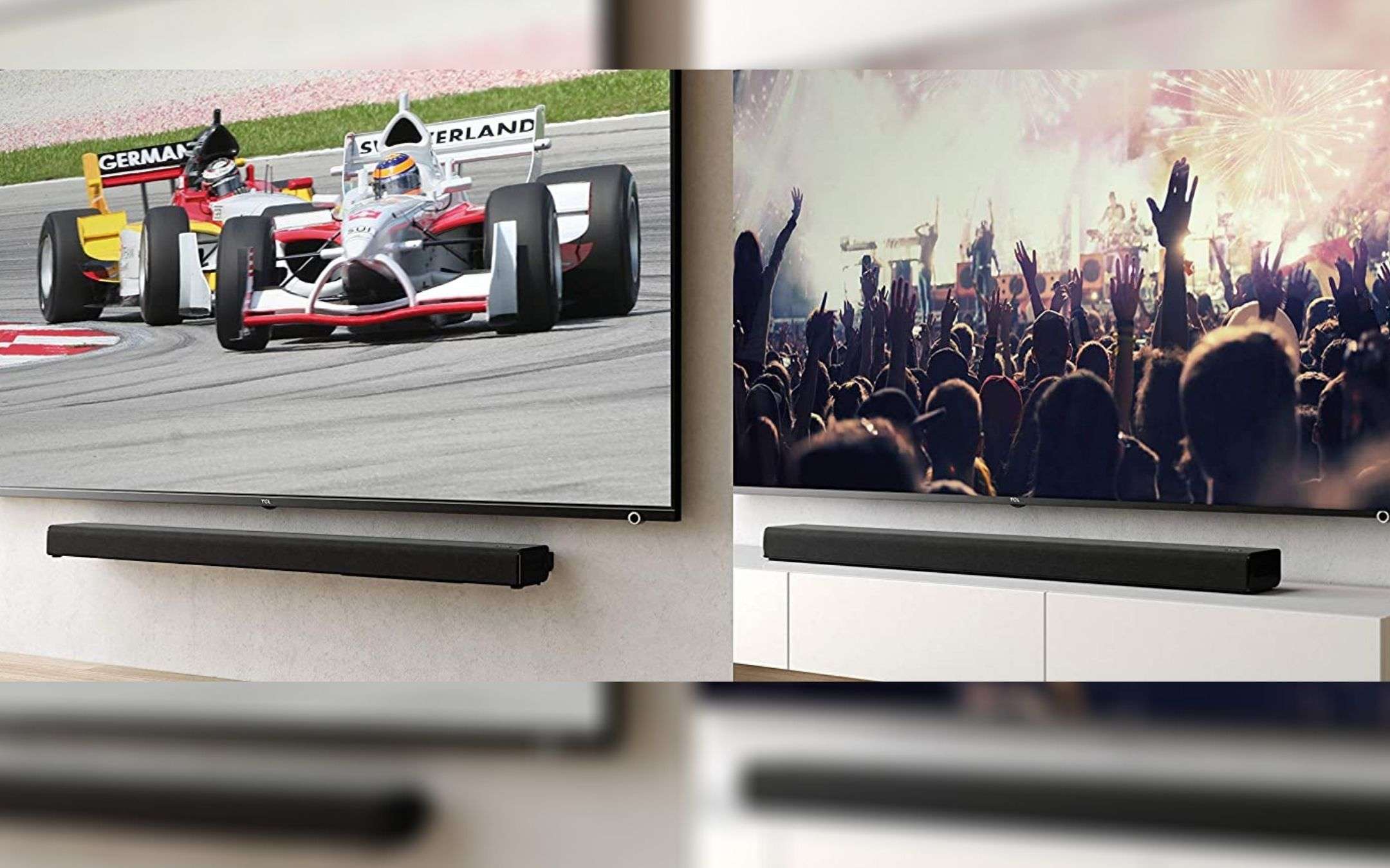 Tcl телевизоры 2024. Саундбар TCL ts3100. TCL телевизор с Soundbar. TCL С саундбаром. Телевизор TCL С саундбаром.