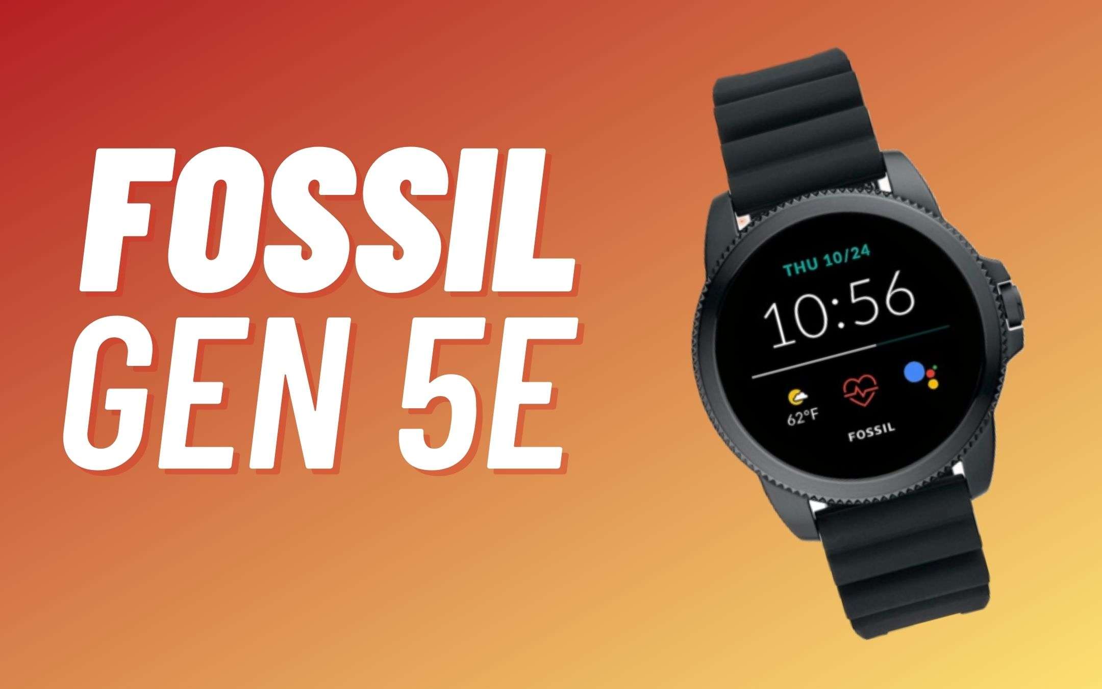 Fossil GEN 5E: completo, elegante e smart (-12%)