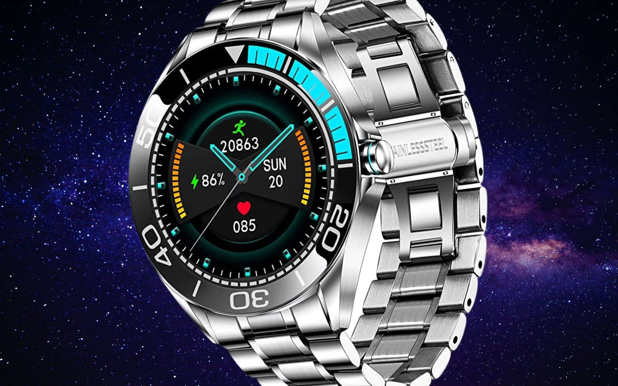 Smartwatch di lusso a prezzo SHOCK su Amazon (56€)
