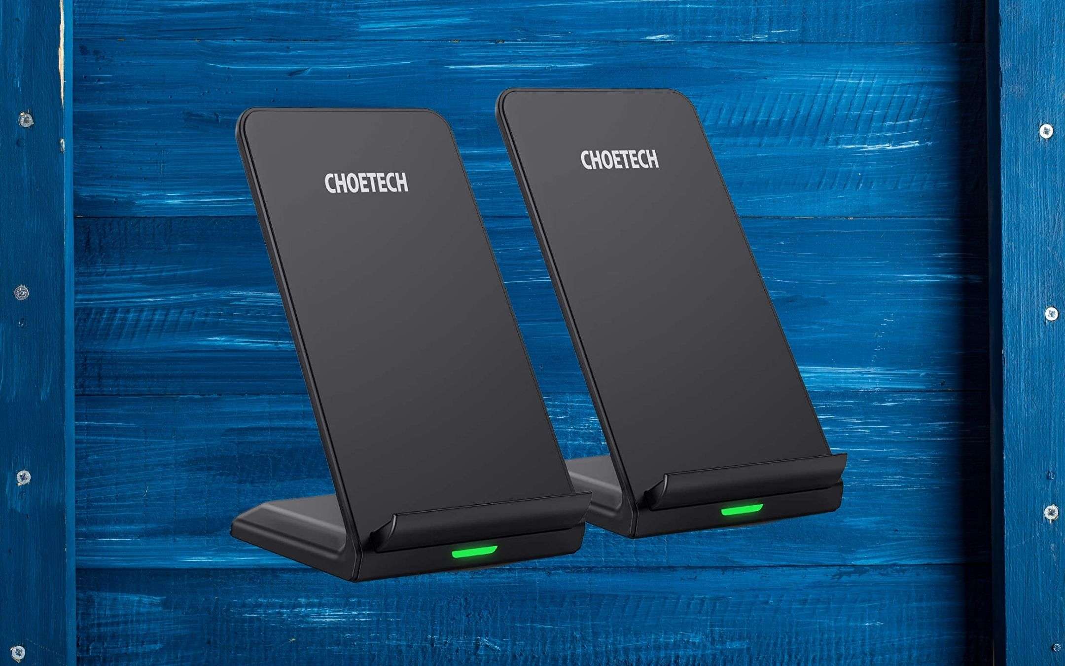 Due basi ricarica wireless, Amazon: 16€, prezzo SHOCK Due basi ricarica wireless, Amazon: 16€, prezzo SHOCK