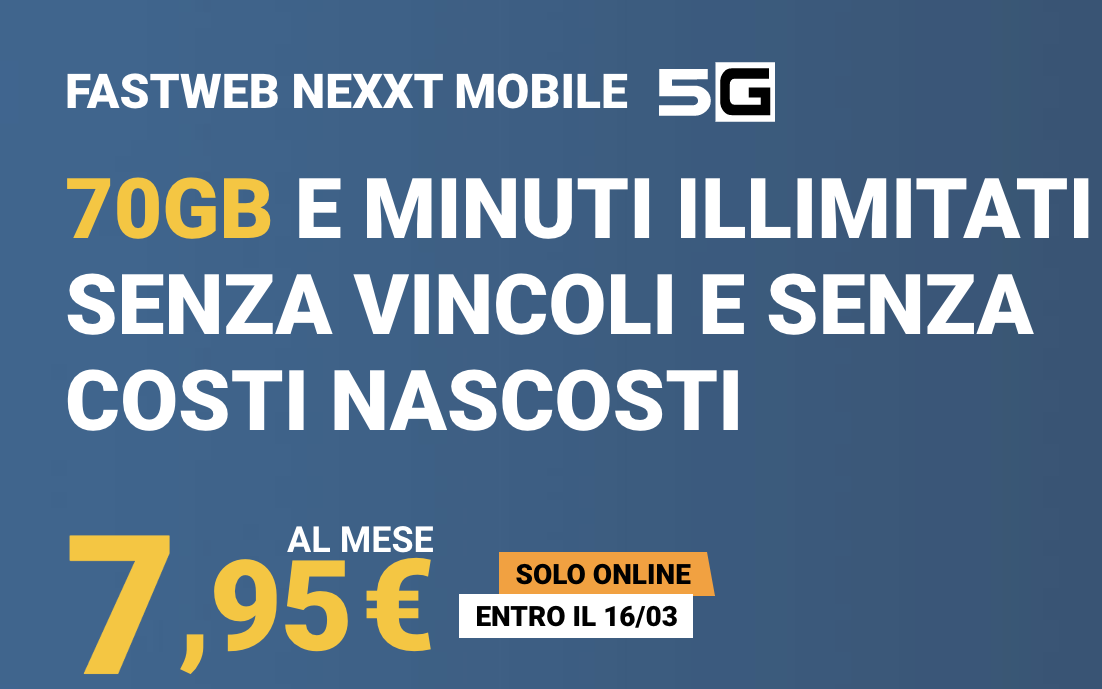 Fastweb NeXXt Mobile 5G