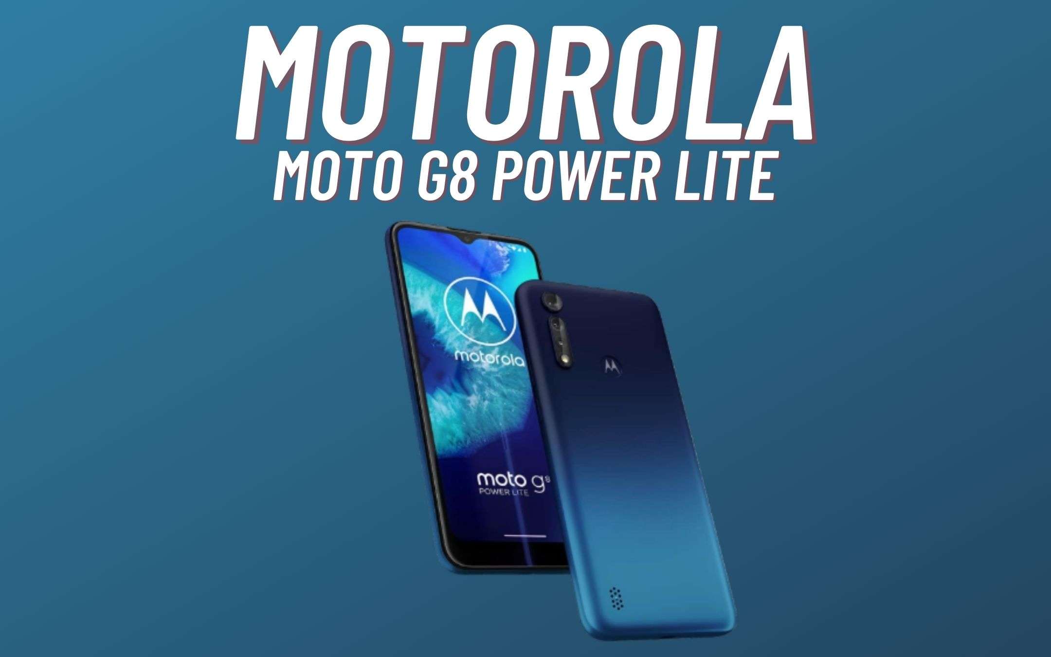 Motorola Moto G8 Power Lite ad un prezzo WOW (-53€)