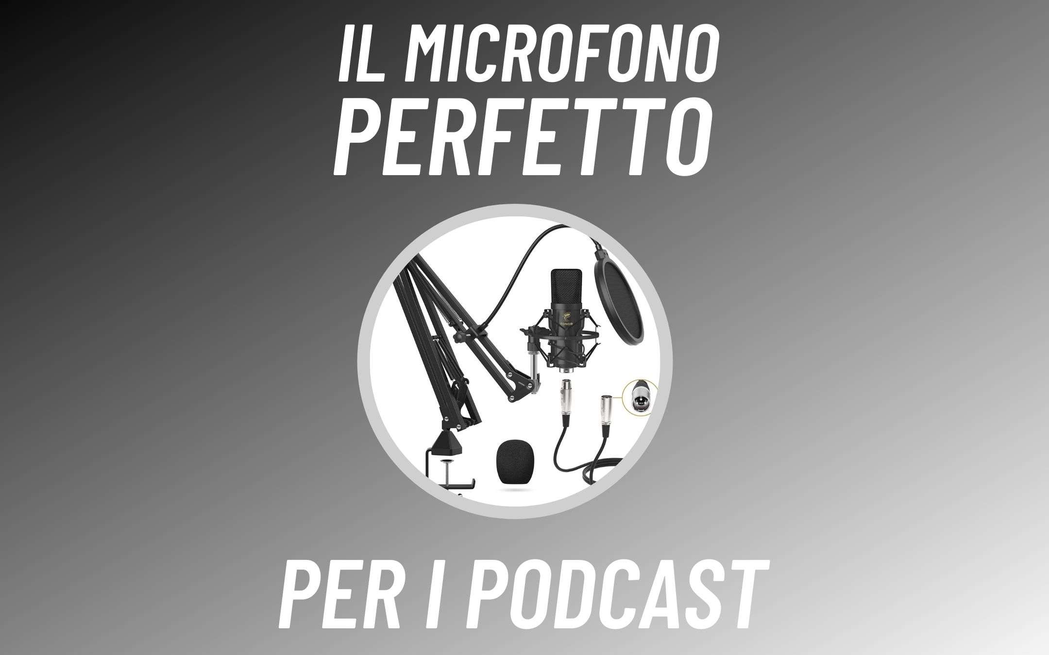 Il microfono PERFETTO per i Podcast (-29%)