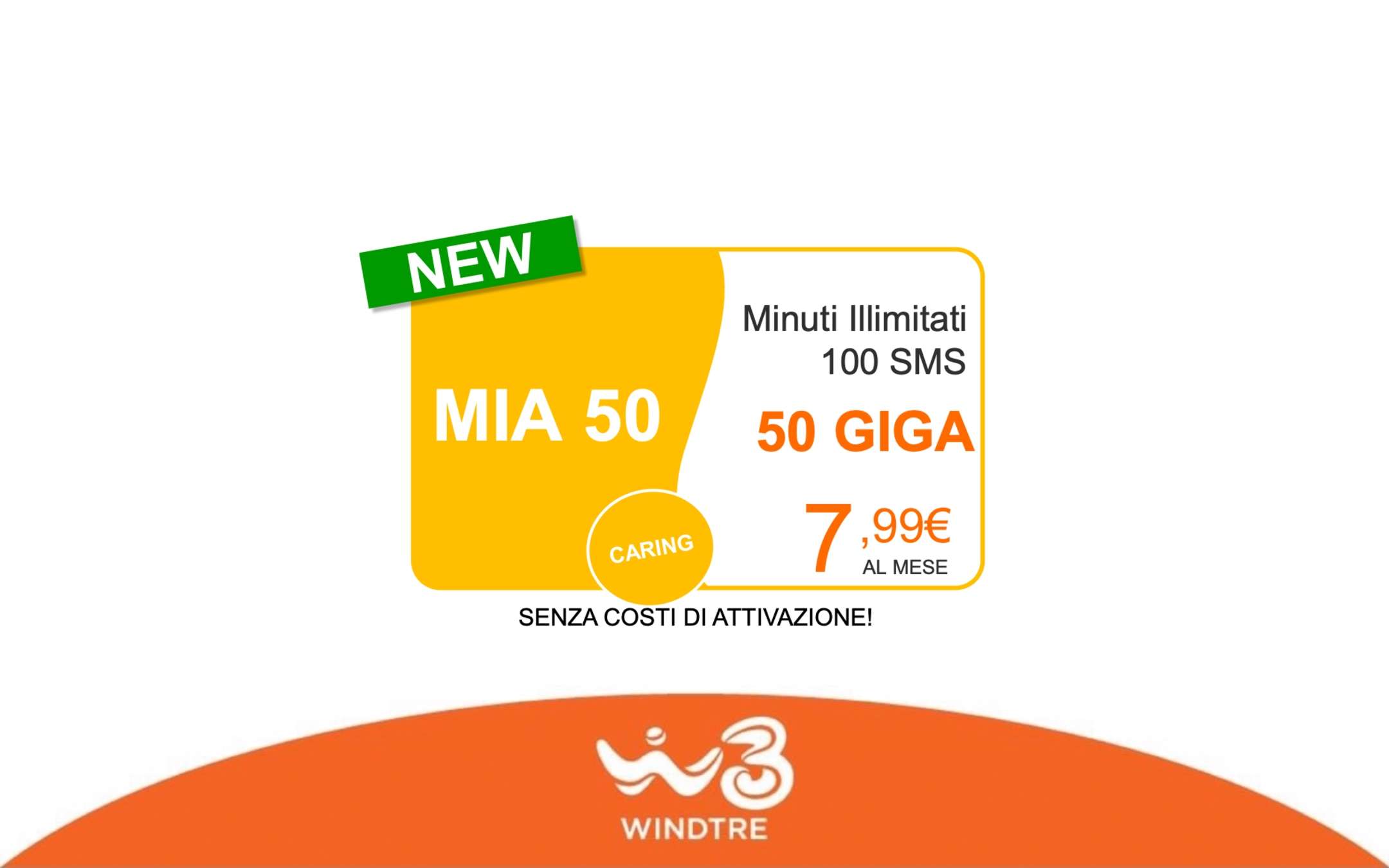 MIA 50: altra promo shock per i clienti WINDTRE